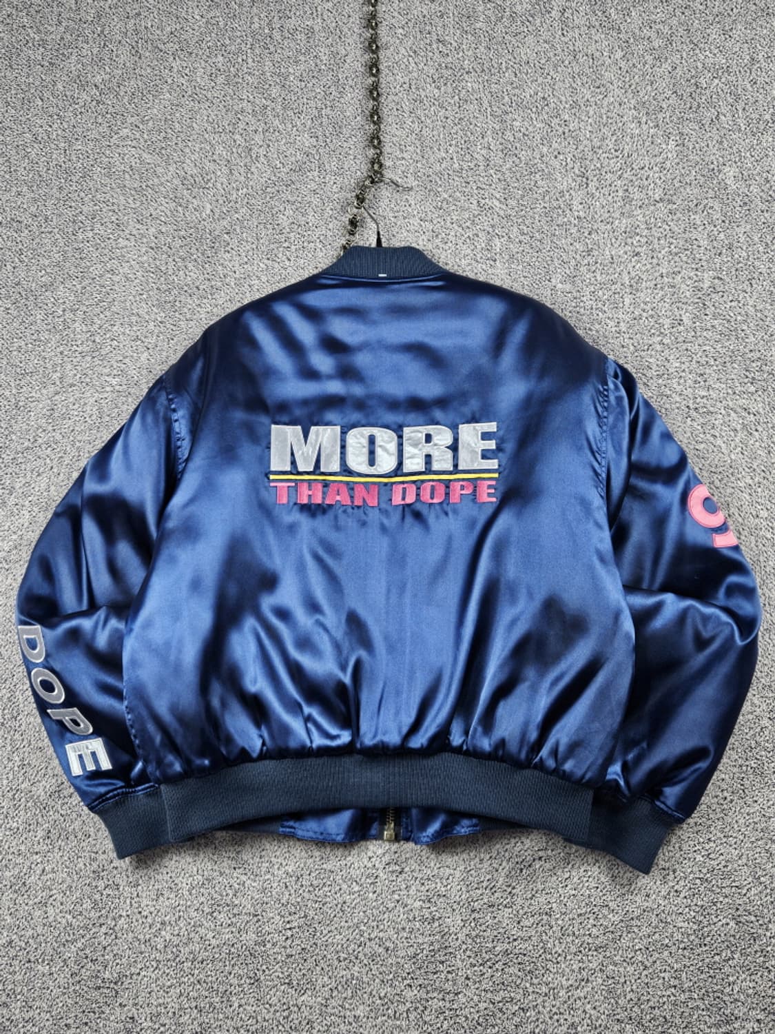 MORETHANDOPE MA-1 새틴 자켓 (상세설명참조) / 10108 상품이미지1