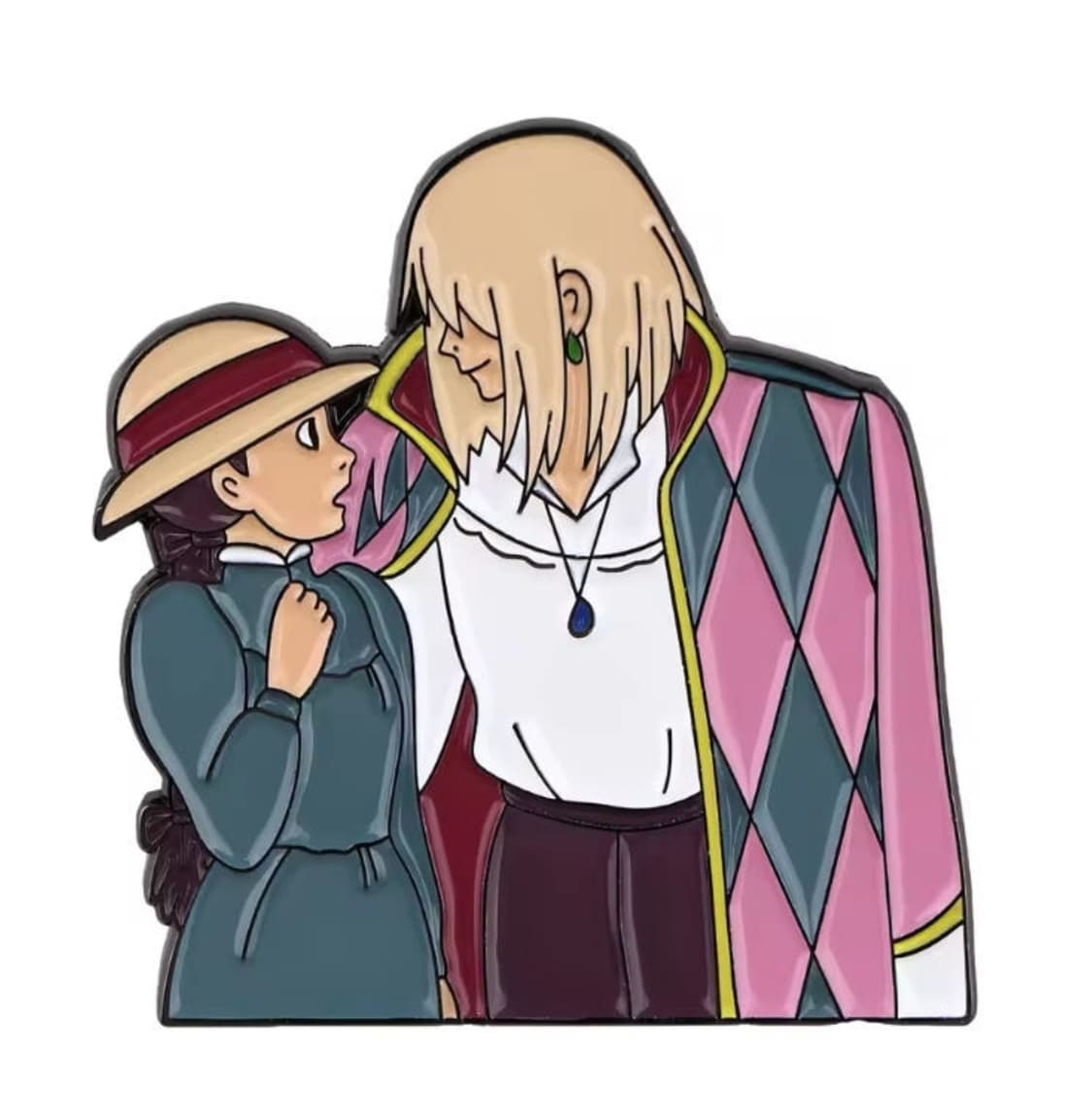 하울의 움직이는 성 하울 소피 뱃지 상품이미지1