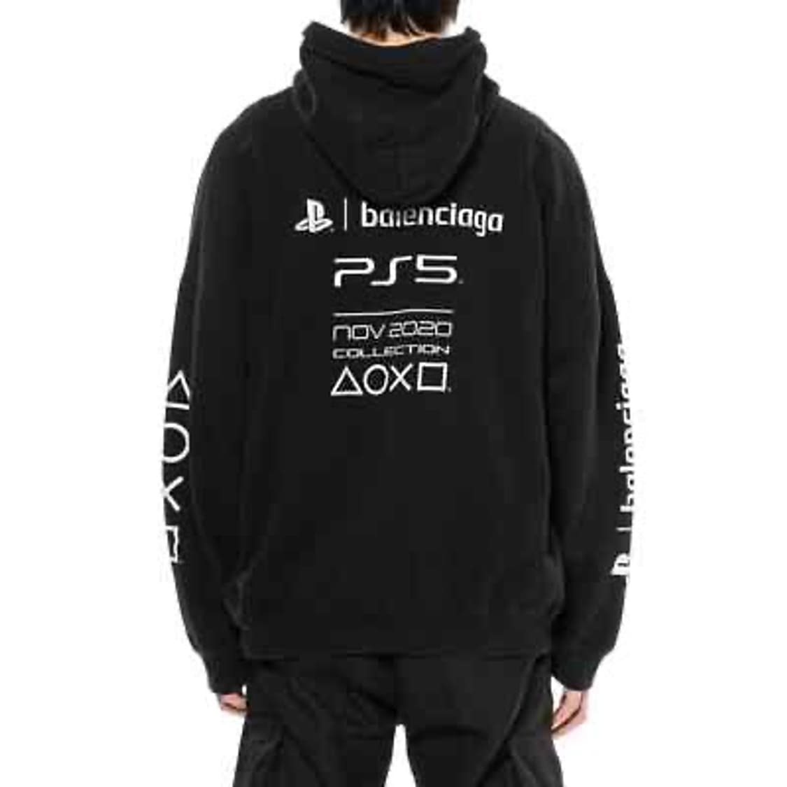 (디스트로이 론리 착용) 발렌시아가 ps5 hoodie  상품이미지2