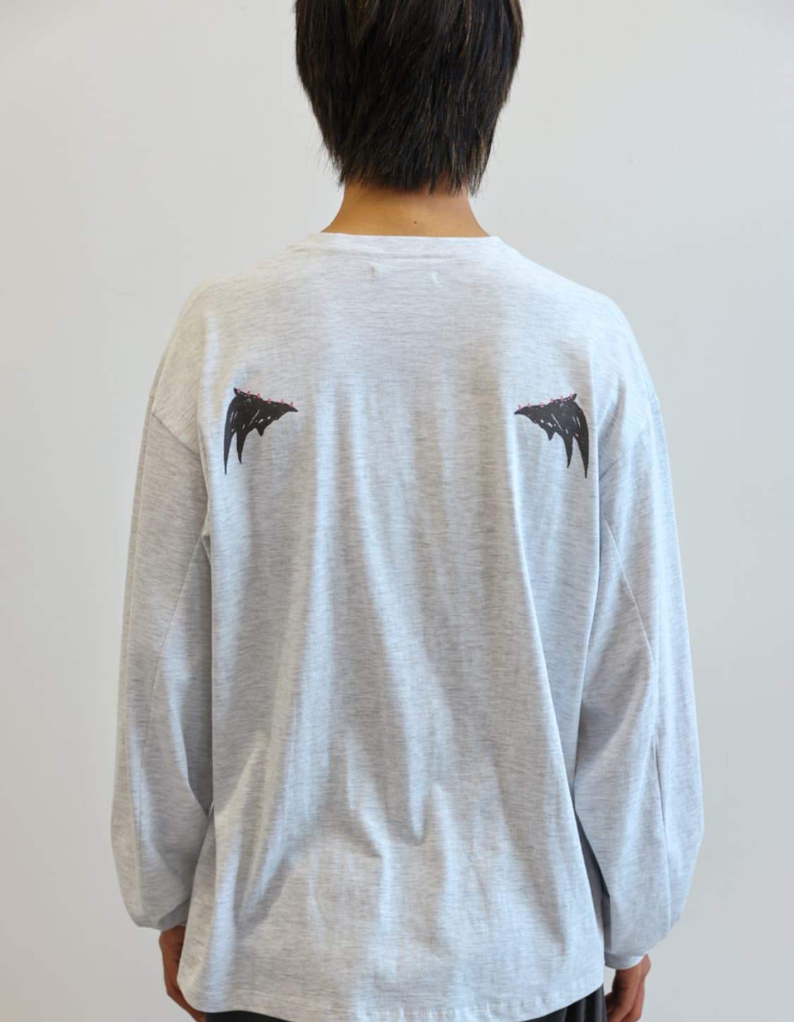 해칭룸 Devil Tee 1% M.Grey 상품이미지2