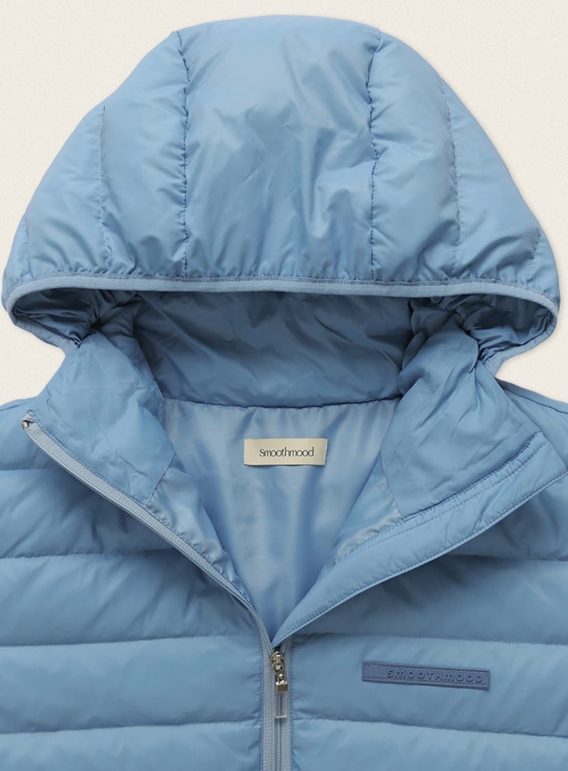 스무스무드 구스다운 경량패딩(블루) 상품이미지5