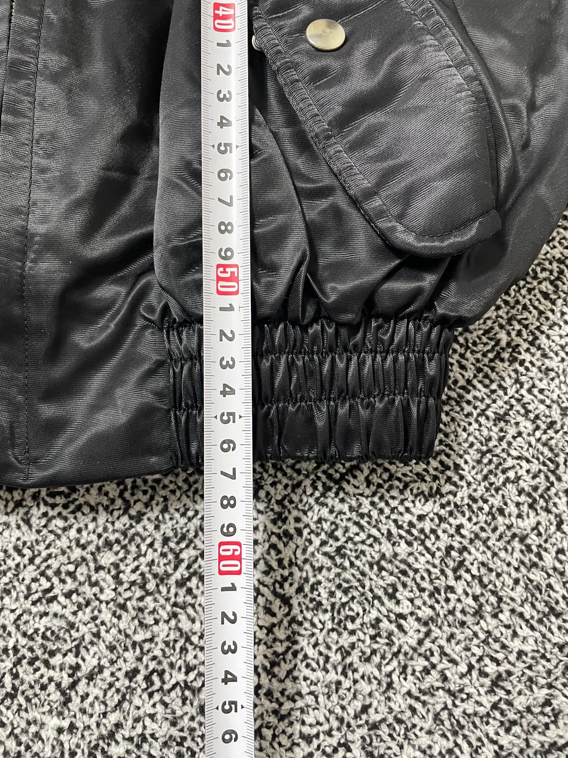 빈티지9. 페이퍼문 ma-1 누빔 봄버 자켓 항공점퍼 상품이미지6