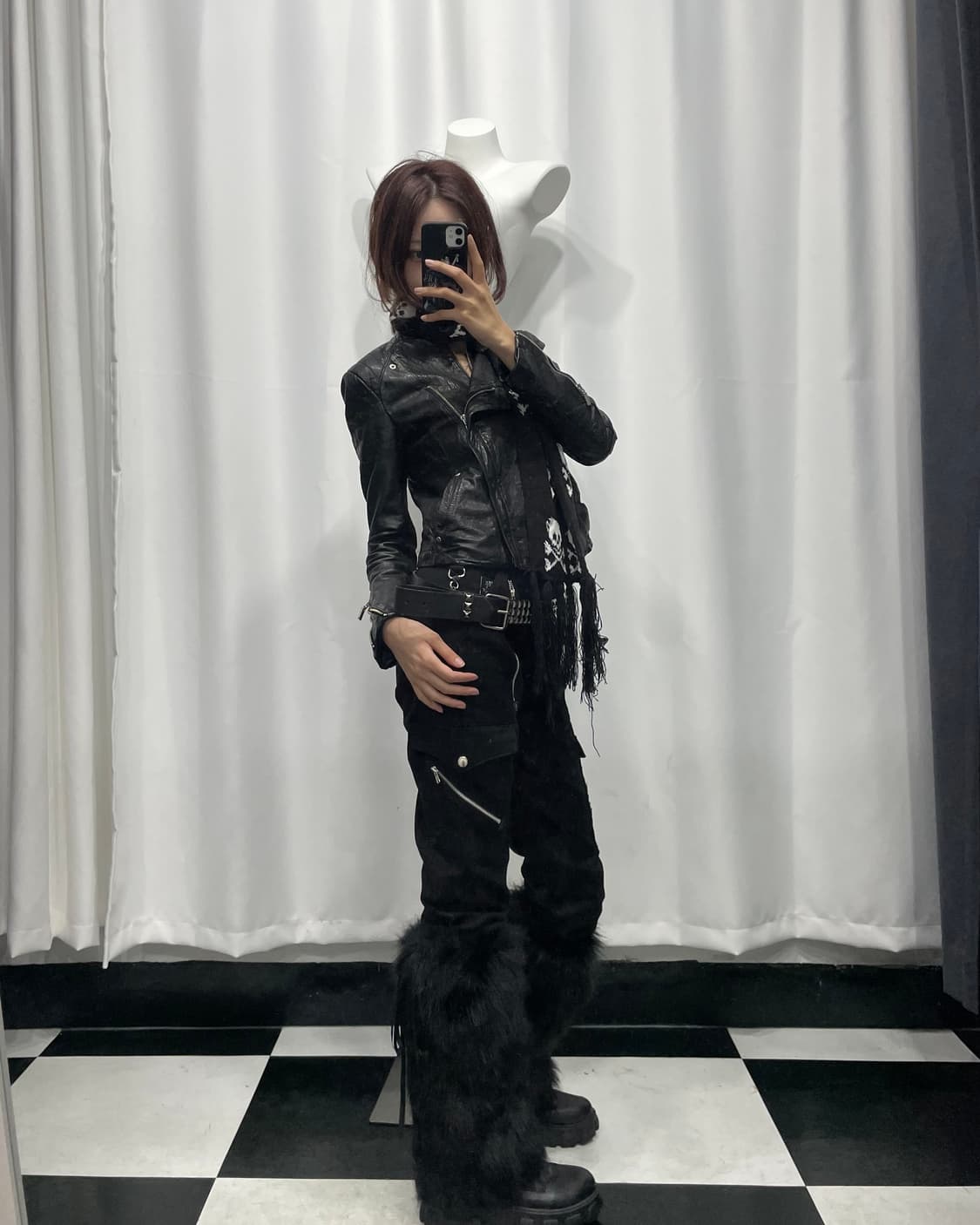🎸블랙 레더 자켓🎸 상품이미지1