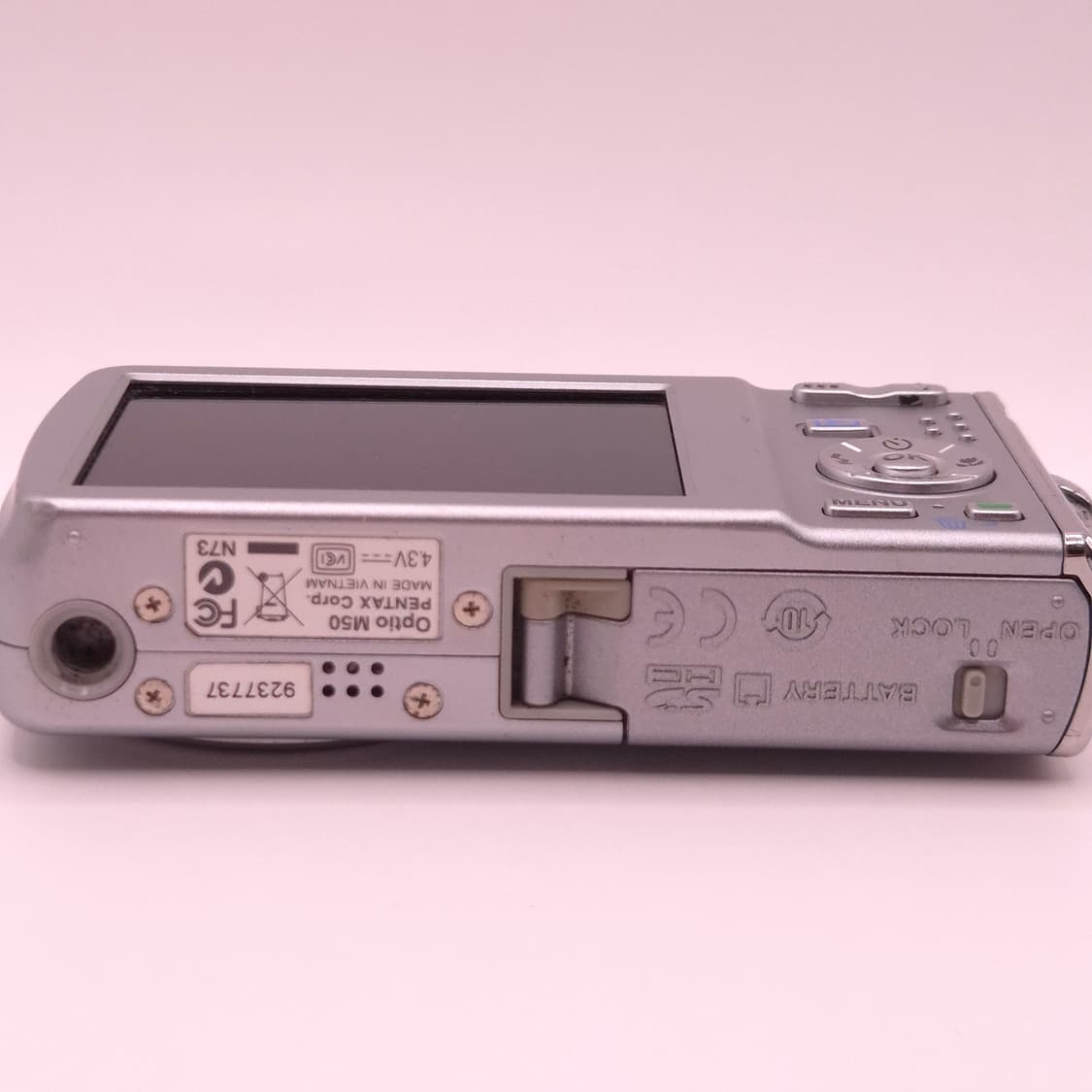 정크🥺펜탁스 Optio M50 실버 💿 상품이미지6