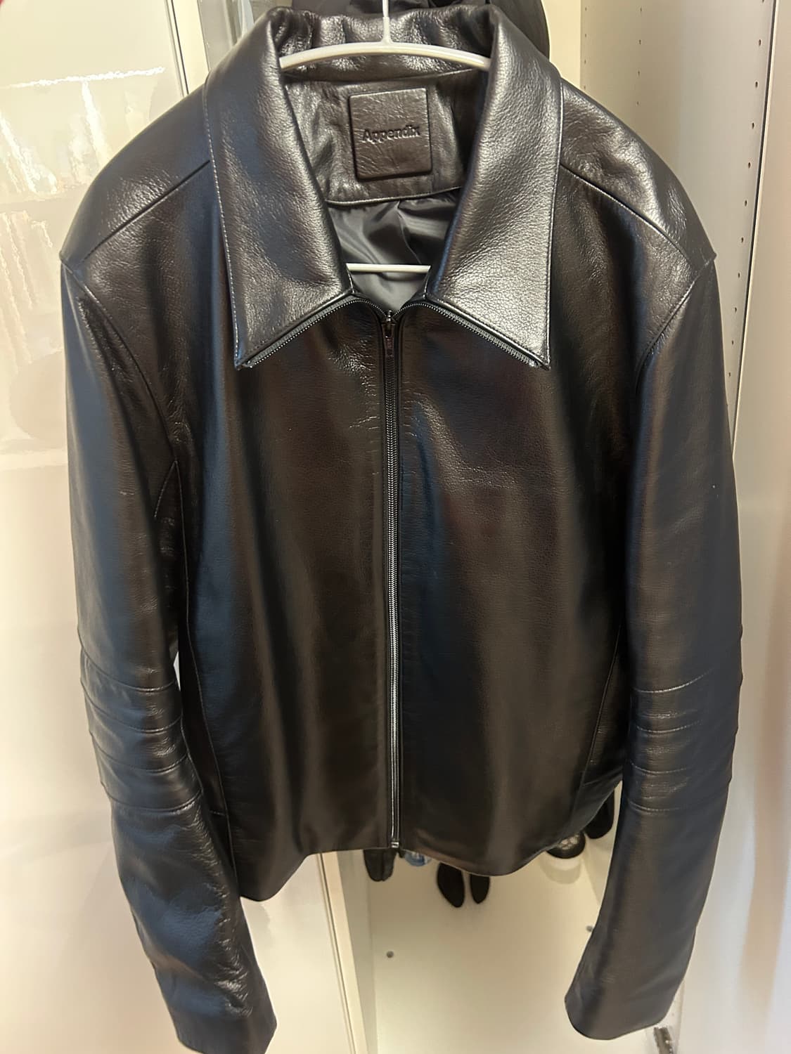 머듈 014 레더 자켓 3 상품이미지1