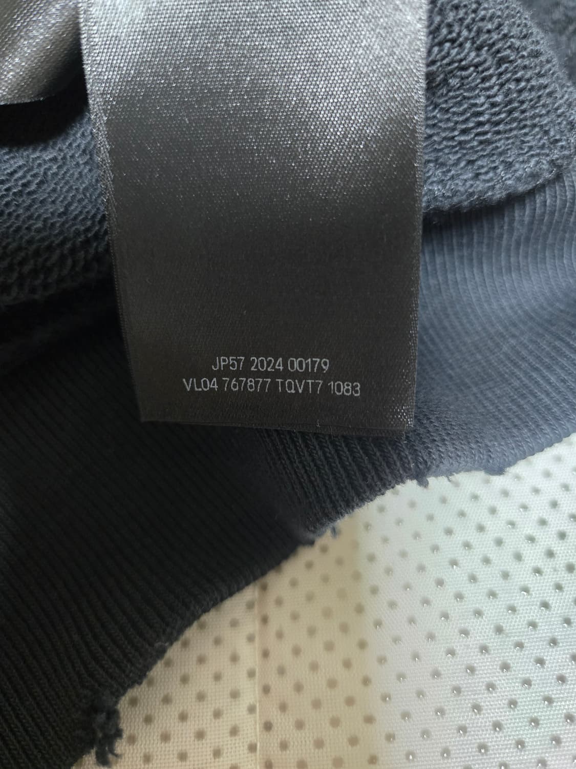 발렌시아가 3B 로고 페인트 후드 티셔츠 블랙 화이트 상품이미지7