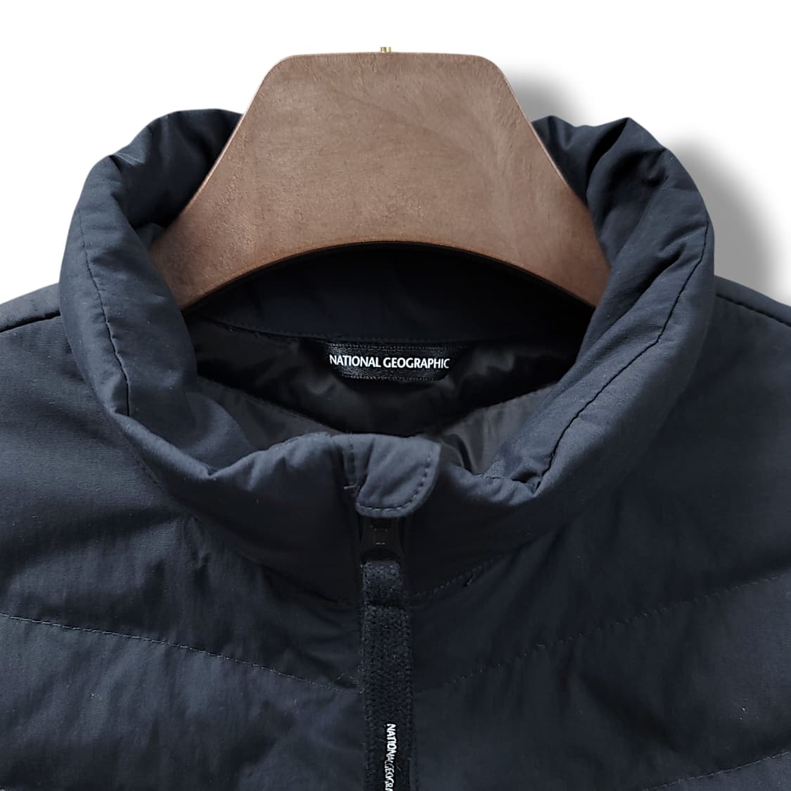 [100] 내셔널지오그래픽 블랙 경량 패딩 자켓 상품이미지9