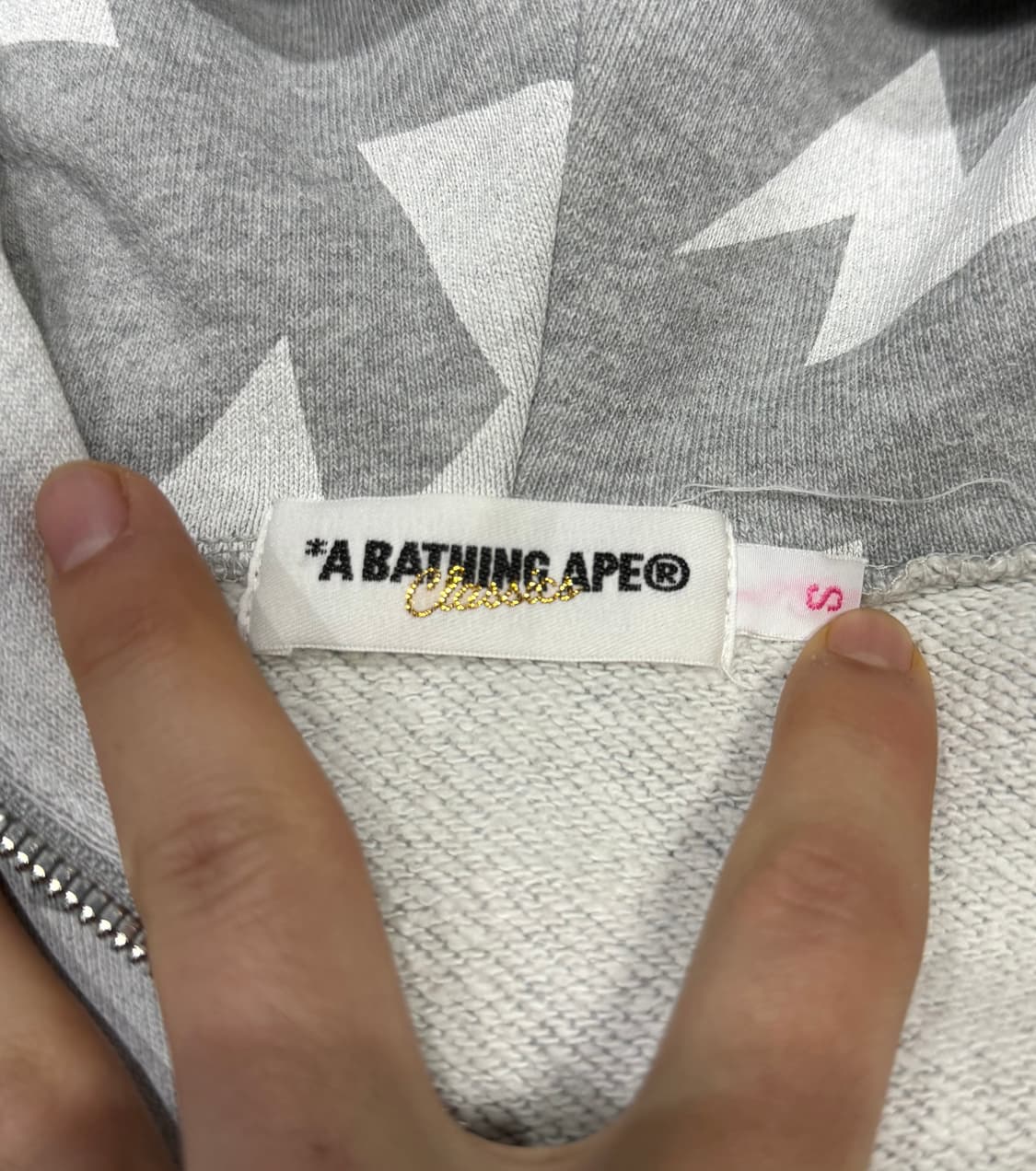 베이프 아카이브 베이프 스타 후드 집업 자켓 상품이미지3