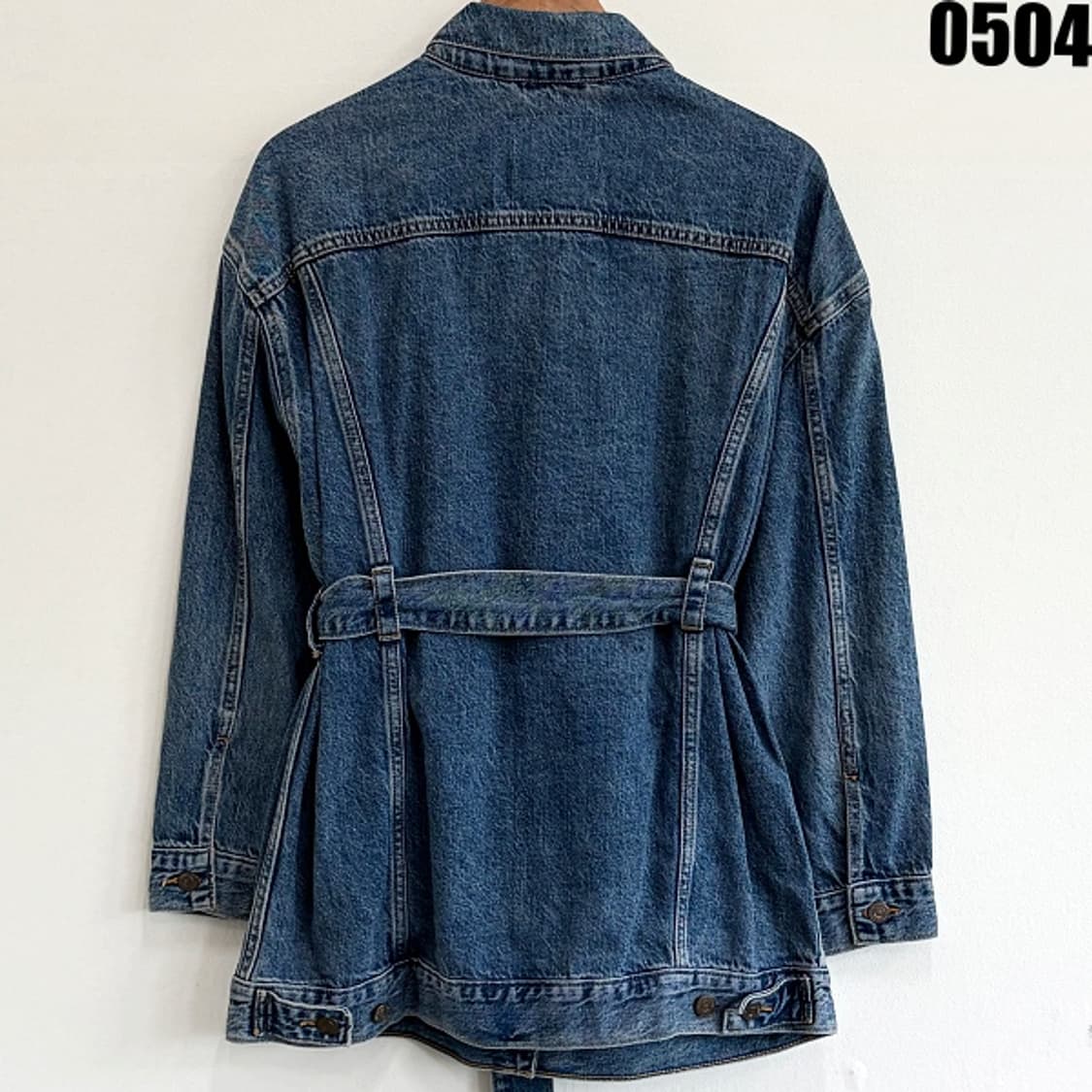 리바이스 빈티지 벨티드 데님 자켓 XS 0504 상품이미지9