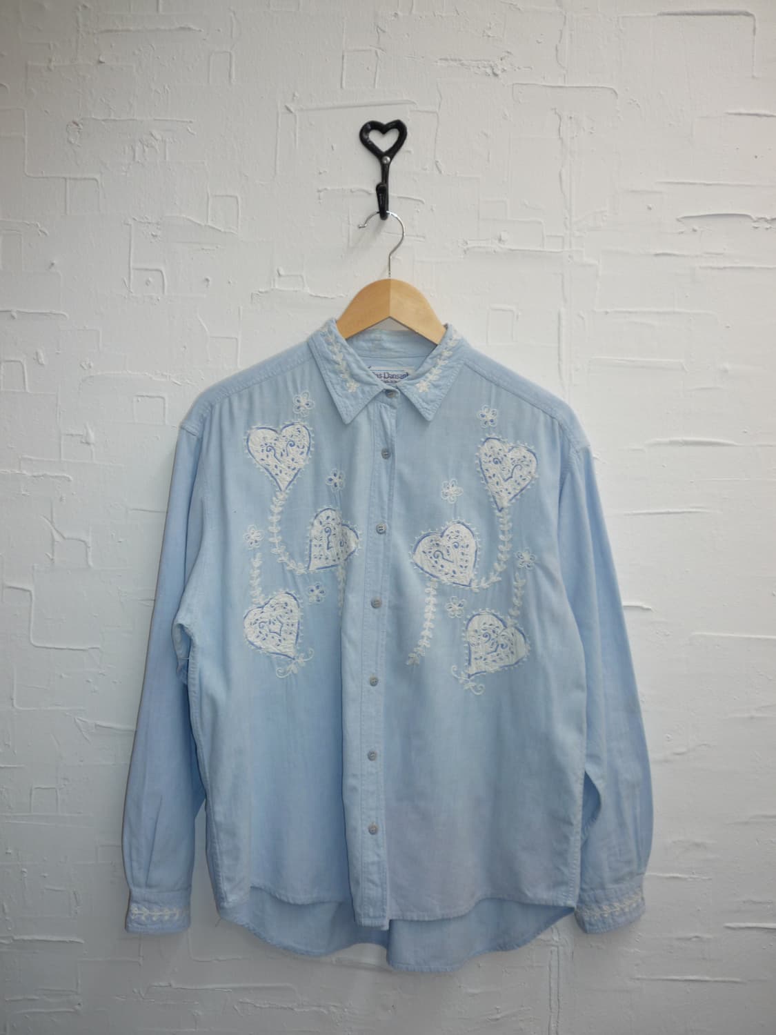 Heart skyblue shirts 상품이미지4