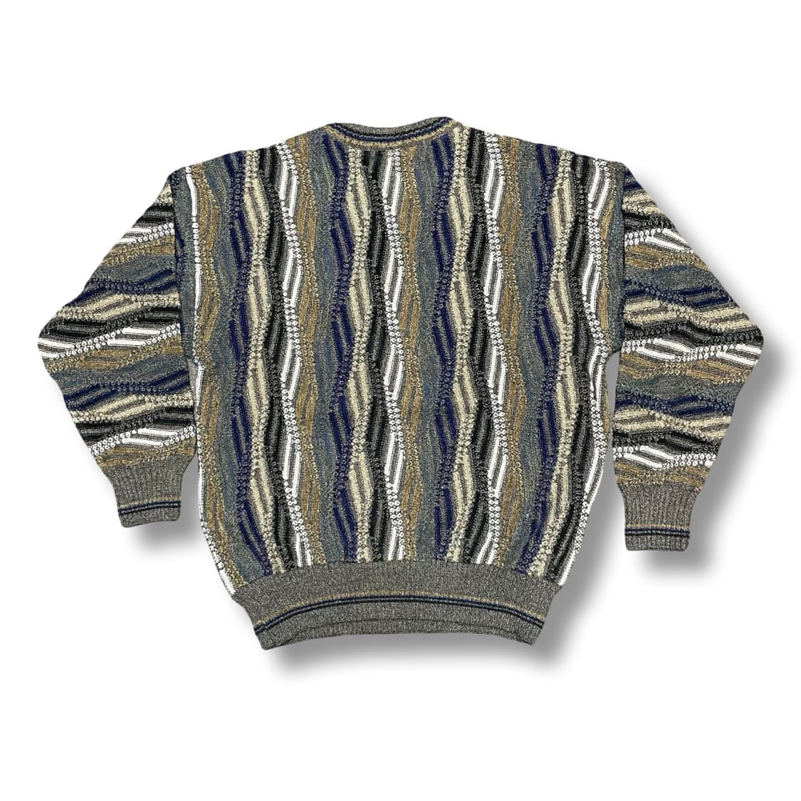 [M] 일본빈티지 이태리 패턴 울 니트 상품이미지4