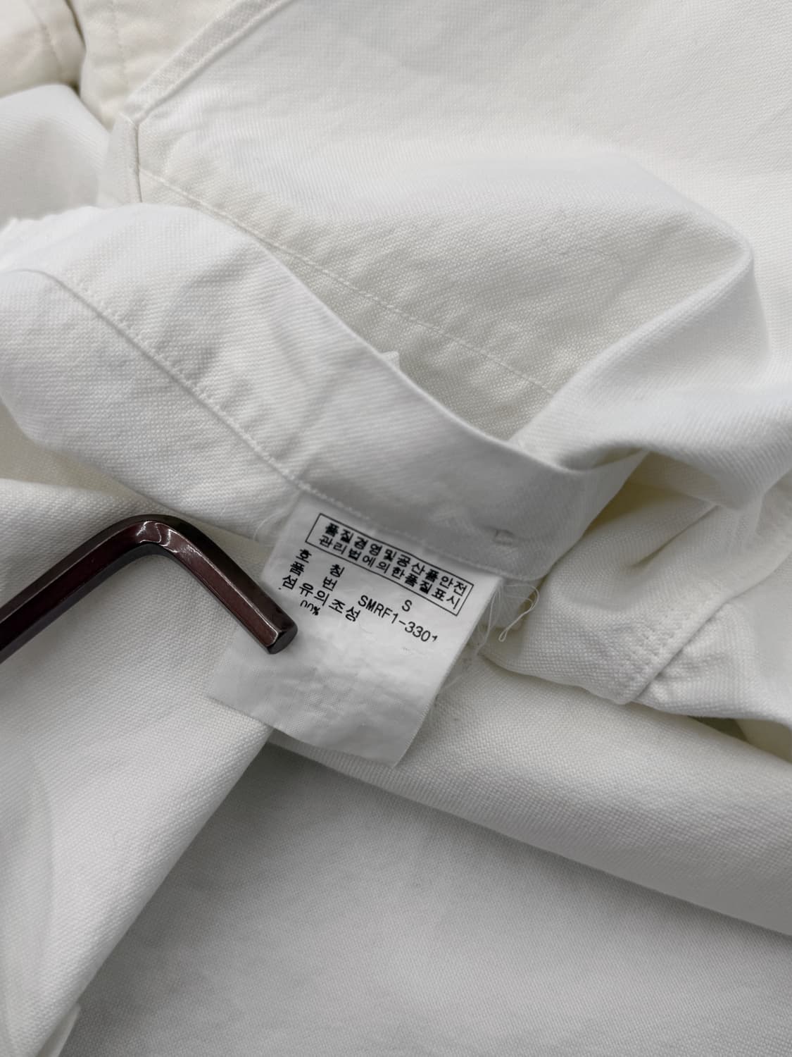 폴로 랄프로렌 루즈핏 화이트 옥스퍼드 셔츠 상품이미지4