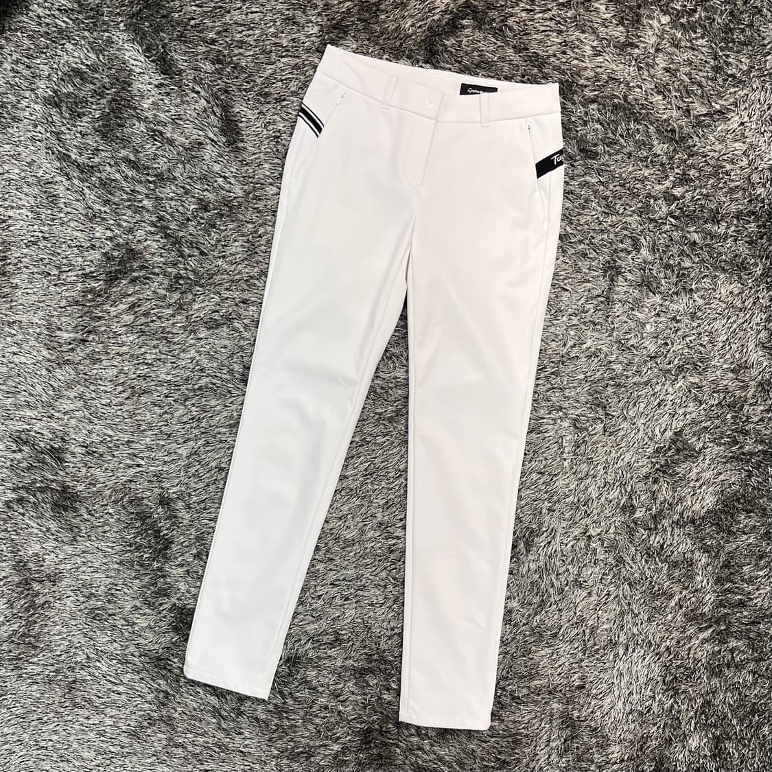 테일러메이드 여성 배색포인트 본딩 골프 바지 (64) 상품이미지1