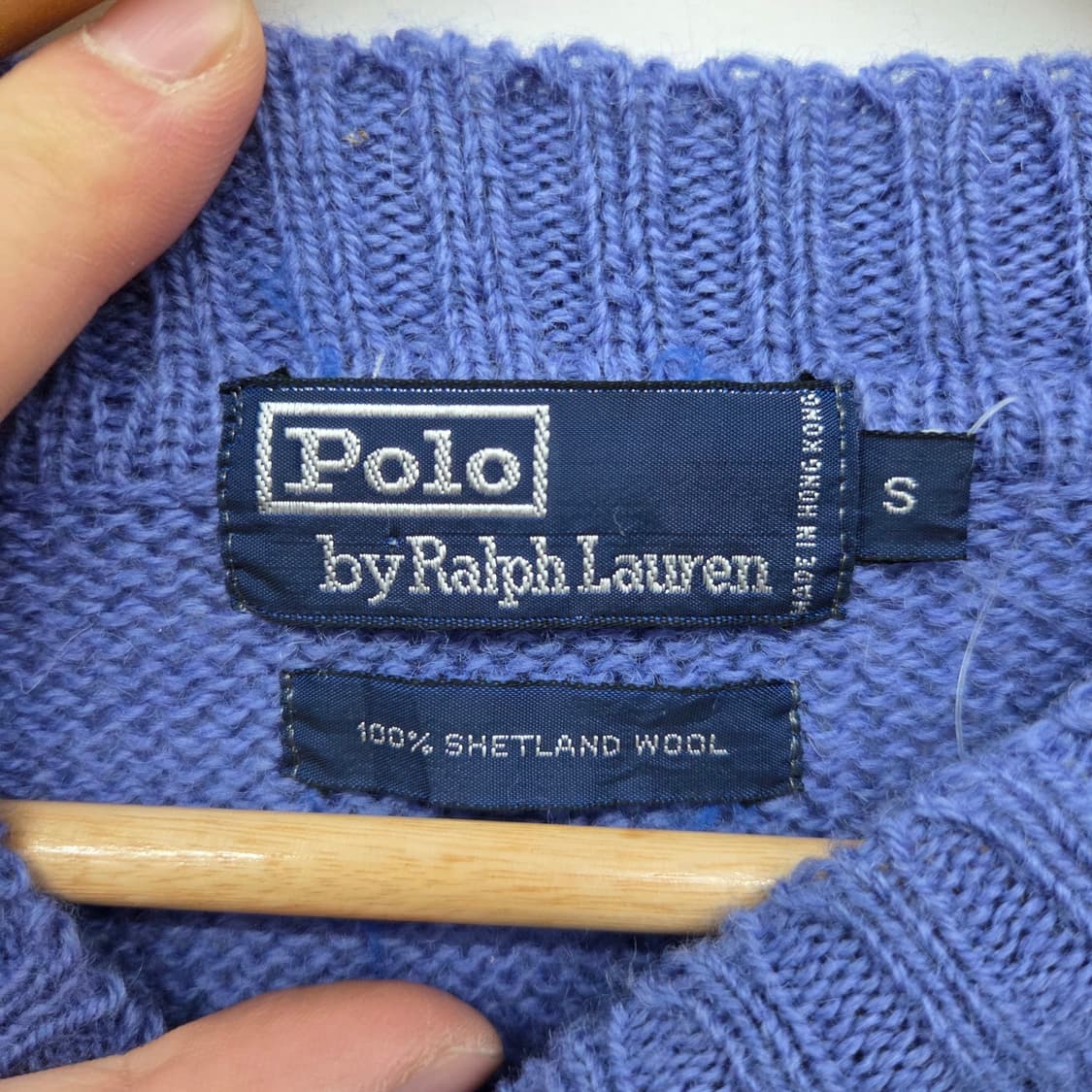 폴로 랄프로렌 블루 니트 스웨터 남s 상품이미지4