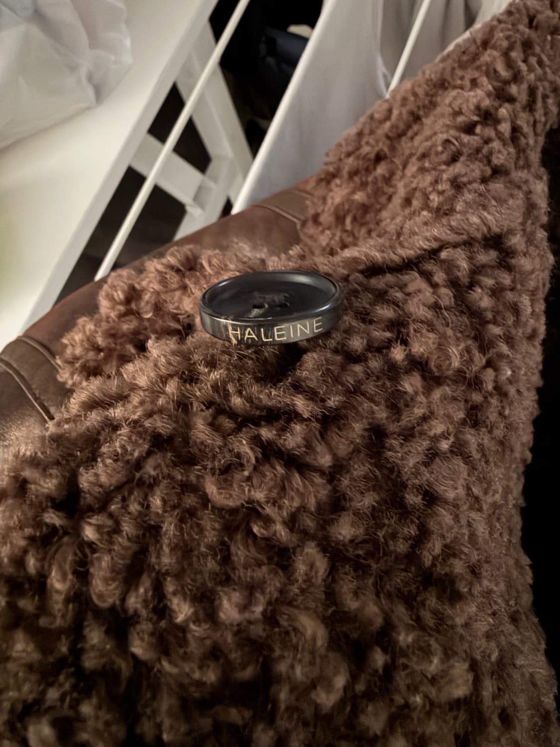 알렌느 리버시블 무스탕 가죽자켓 상품이미지4