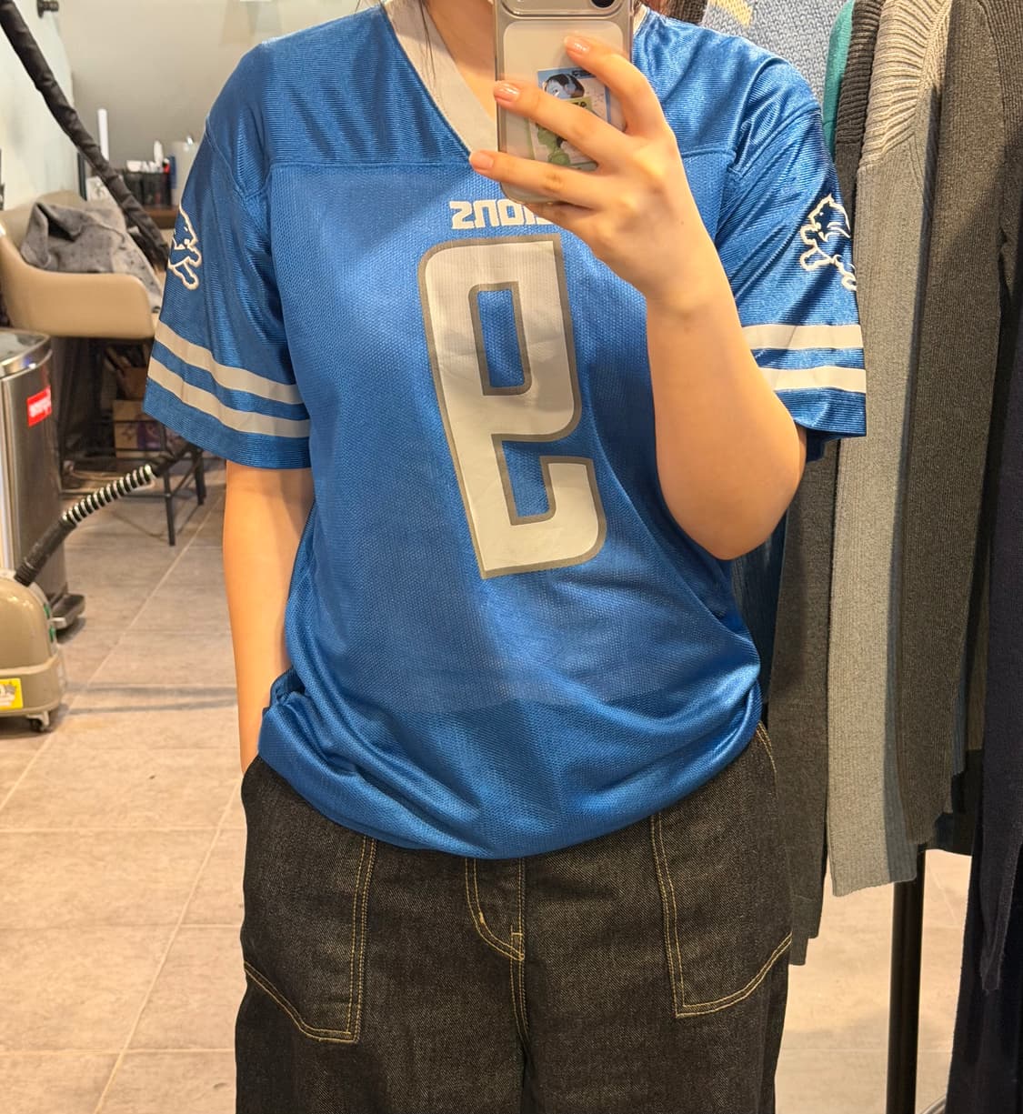 [NO.9] NFL 라이언스 레플리카 져지 상품이미지2