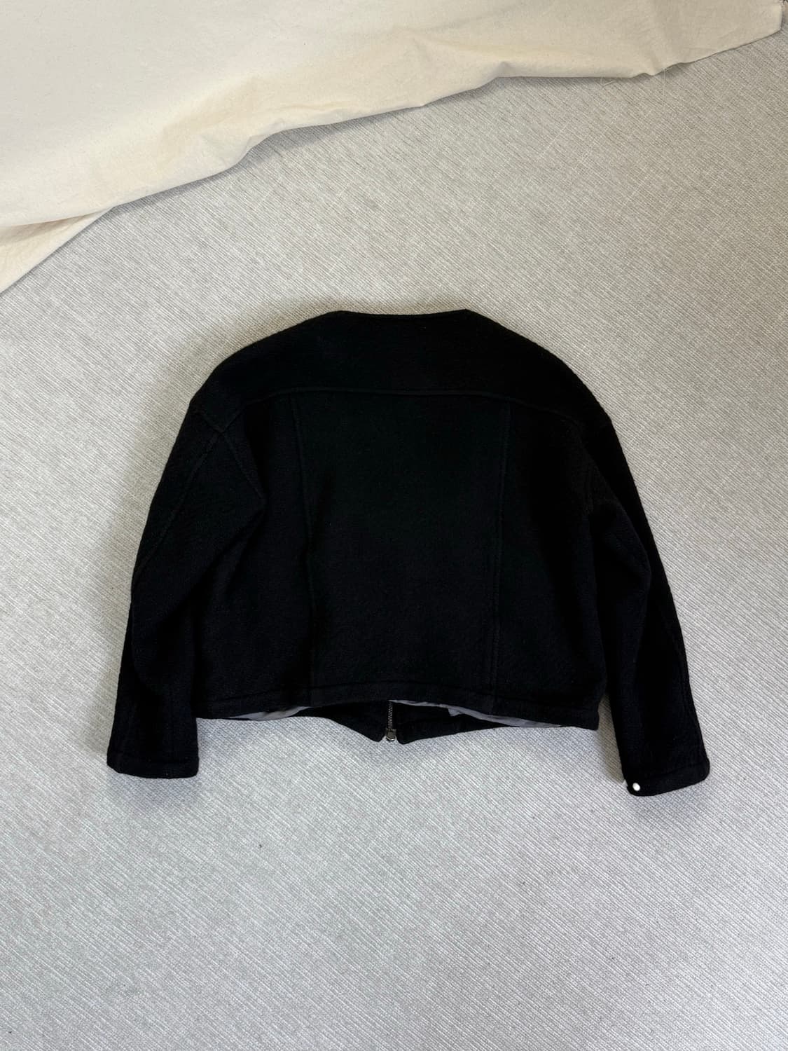 Shareef 사선 집업 숏 자켓 상품이미지9