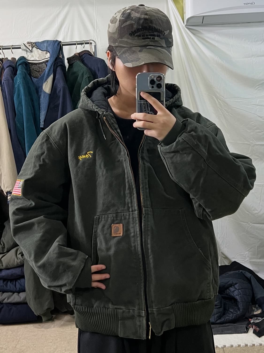 칼하트 J130 덕액티브 자켓 상품이미지3