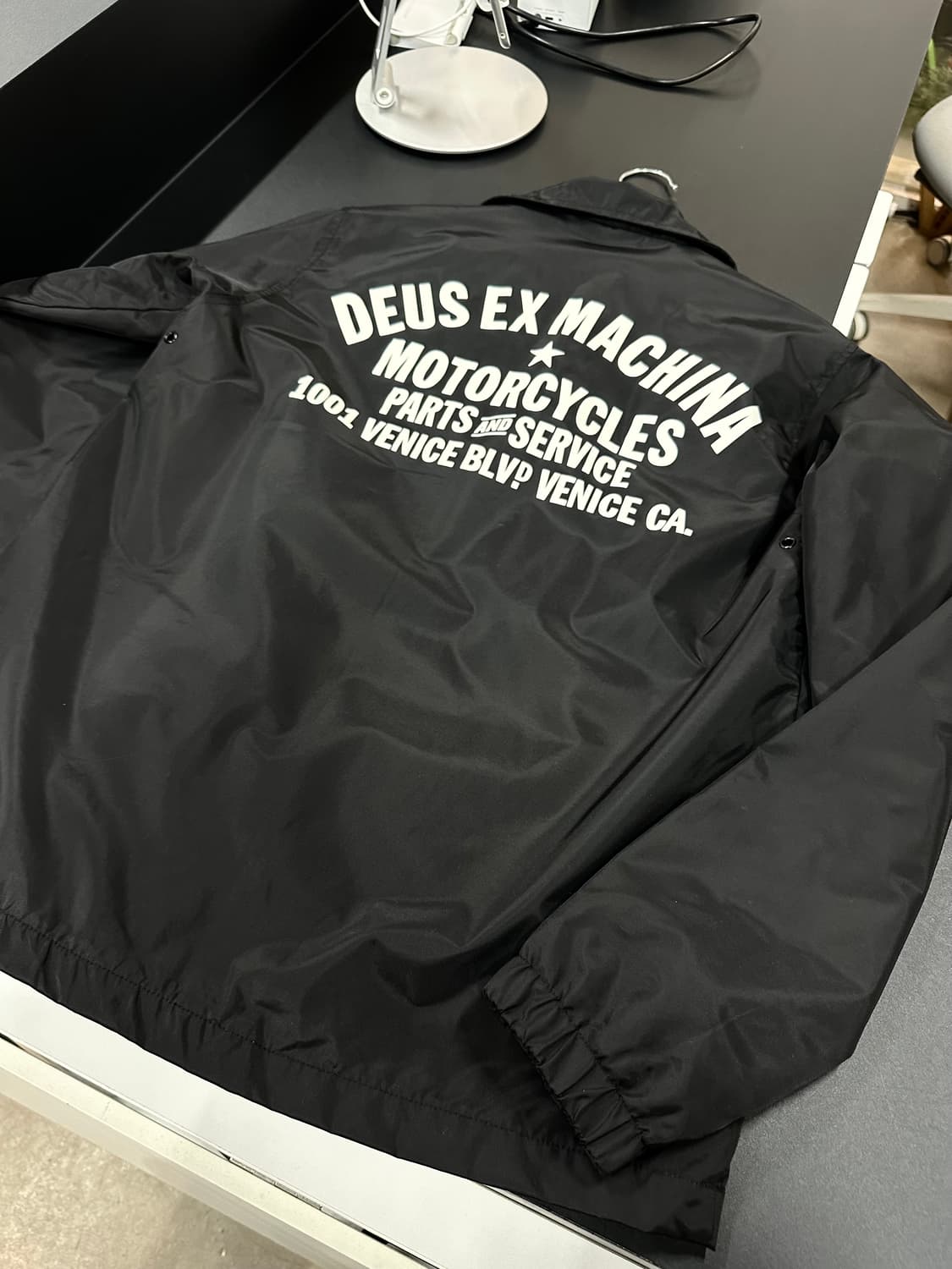 데우스 엑스마키나 코치자켓 블랙 상품이미지6