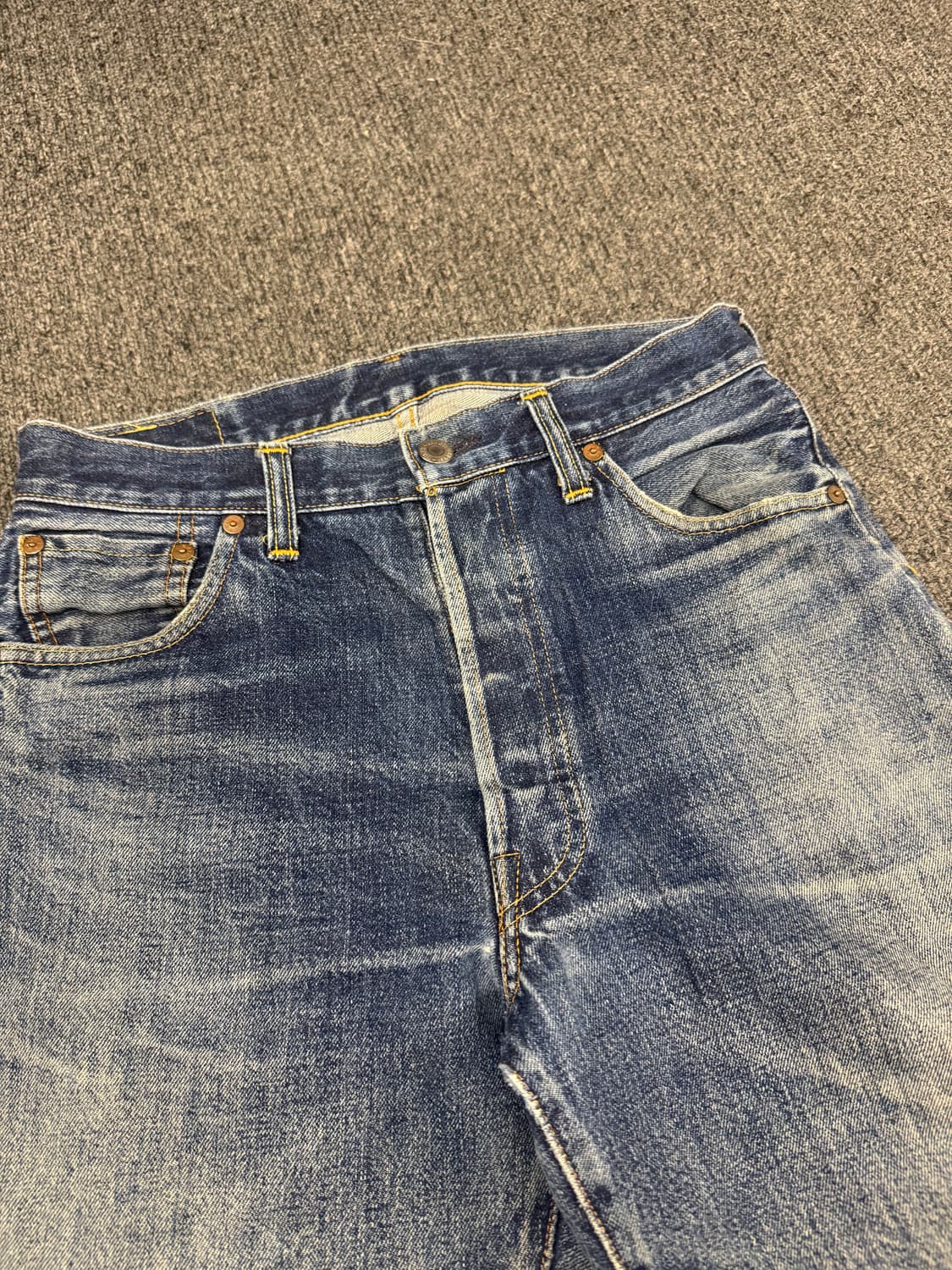 31)90’s 리바이스 501xx 빈티지 워싱 데님 팬츠 상품이미지2