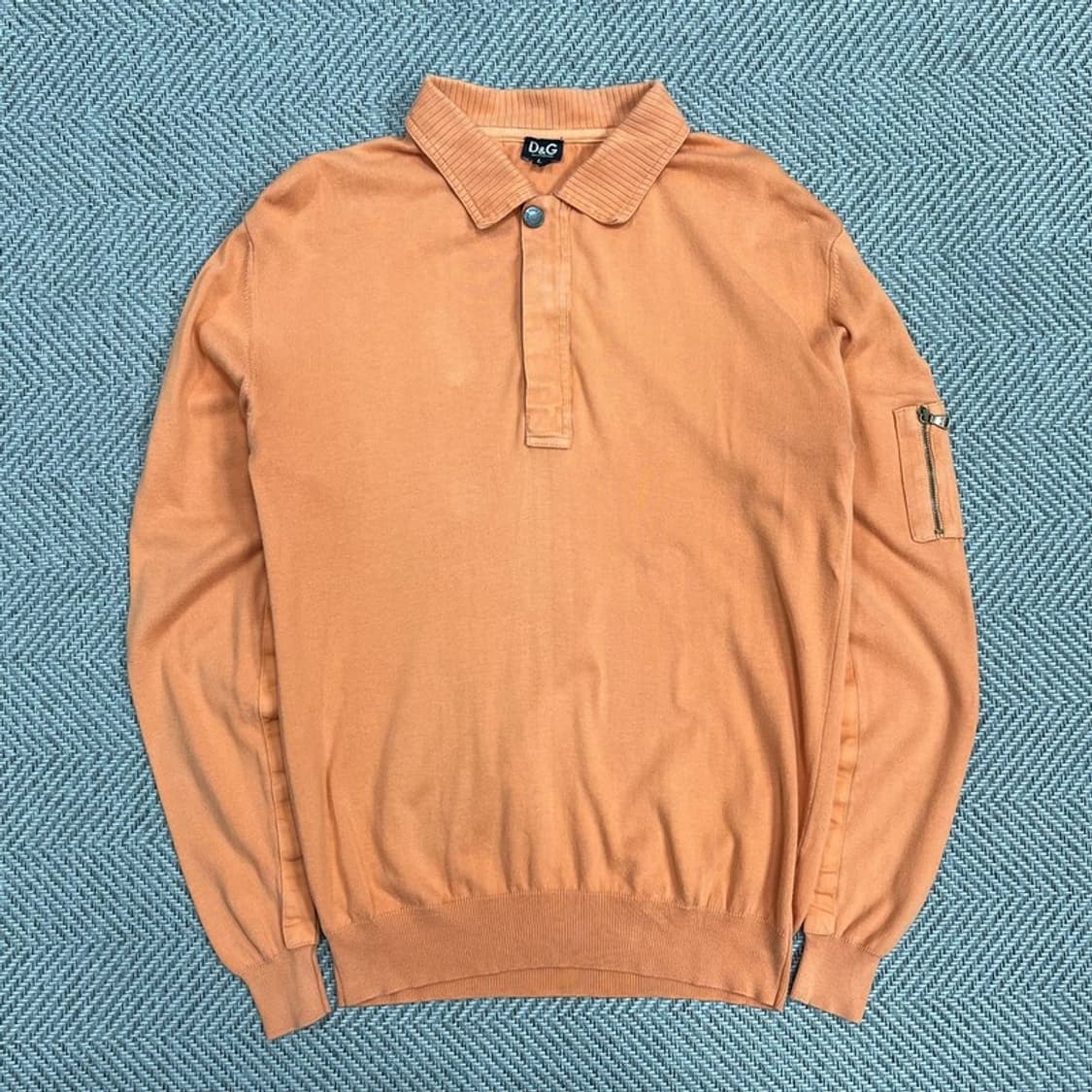 돌체앤가바나 하프집업 카라넥니트 v0848 상품이미지1