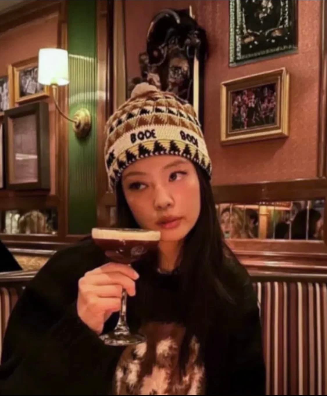 open yy 샤기 도그 자카드 스웨터 S 상품이미지6