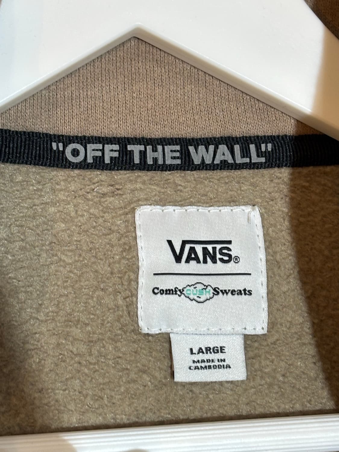 VANS 반스 하프집업맨투맨 츄리닝 팬츠 바지 셋업  상품이미지5