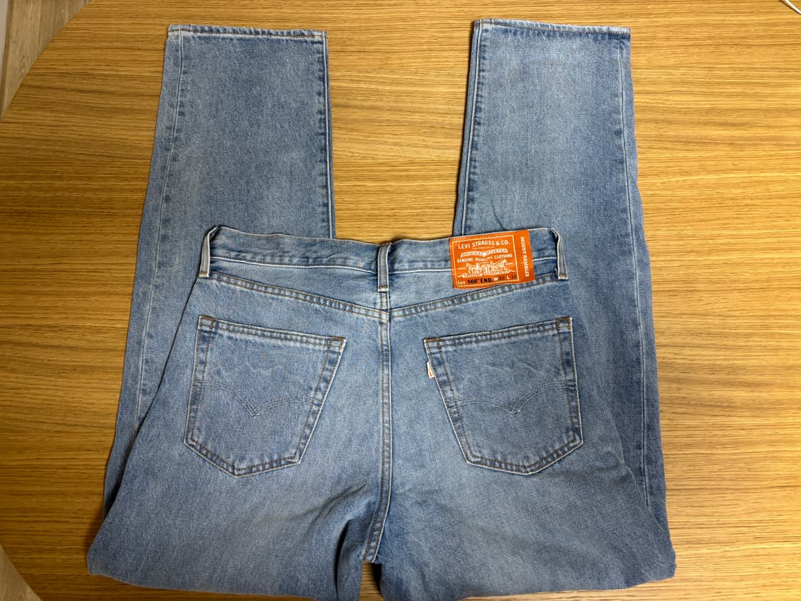 리바이스xEND 32x32 568 루즈 스트레이트 진 상품이미지5