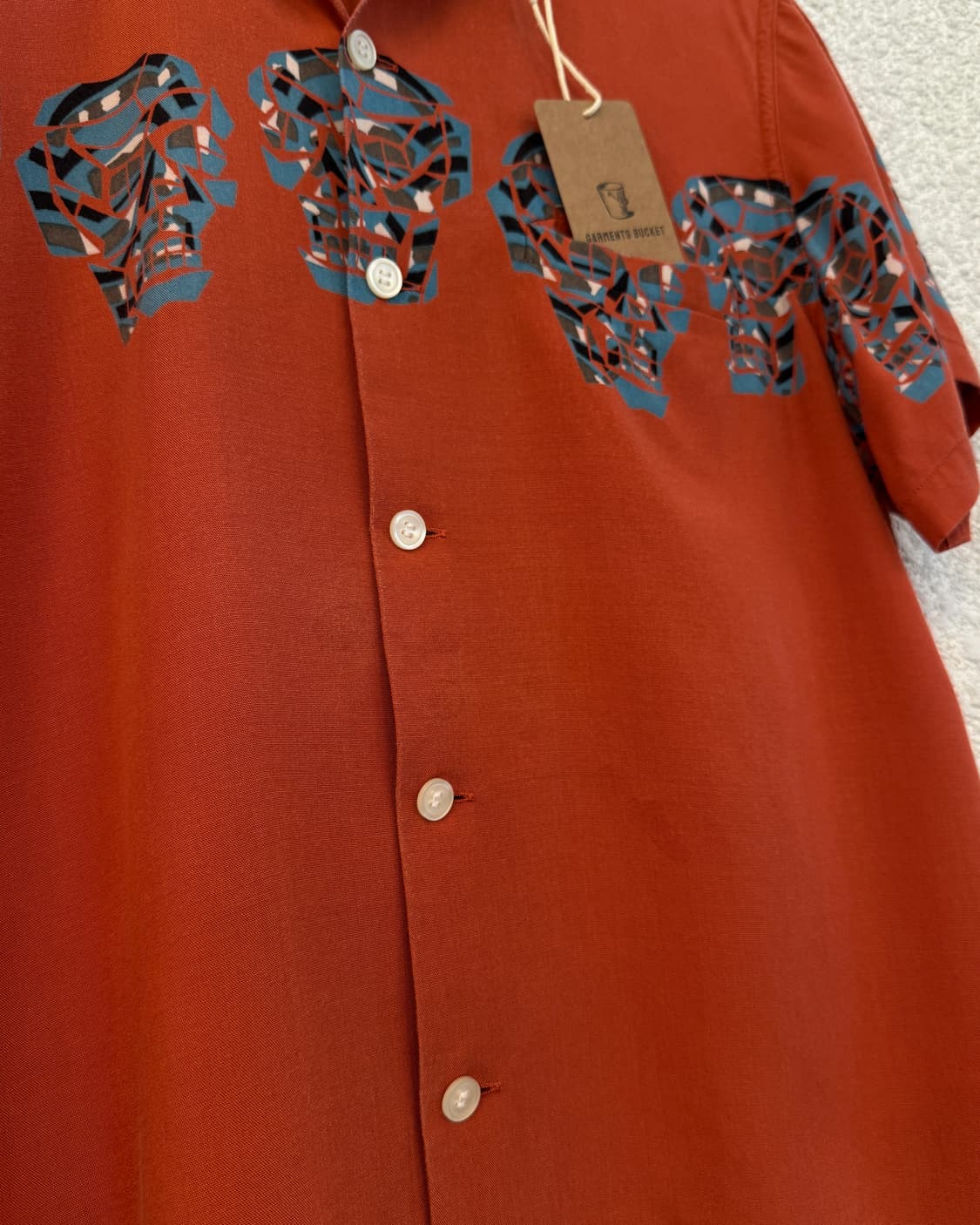 와코마리아 울프스헤드 협업 레이온 셔츠 상품이미지4