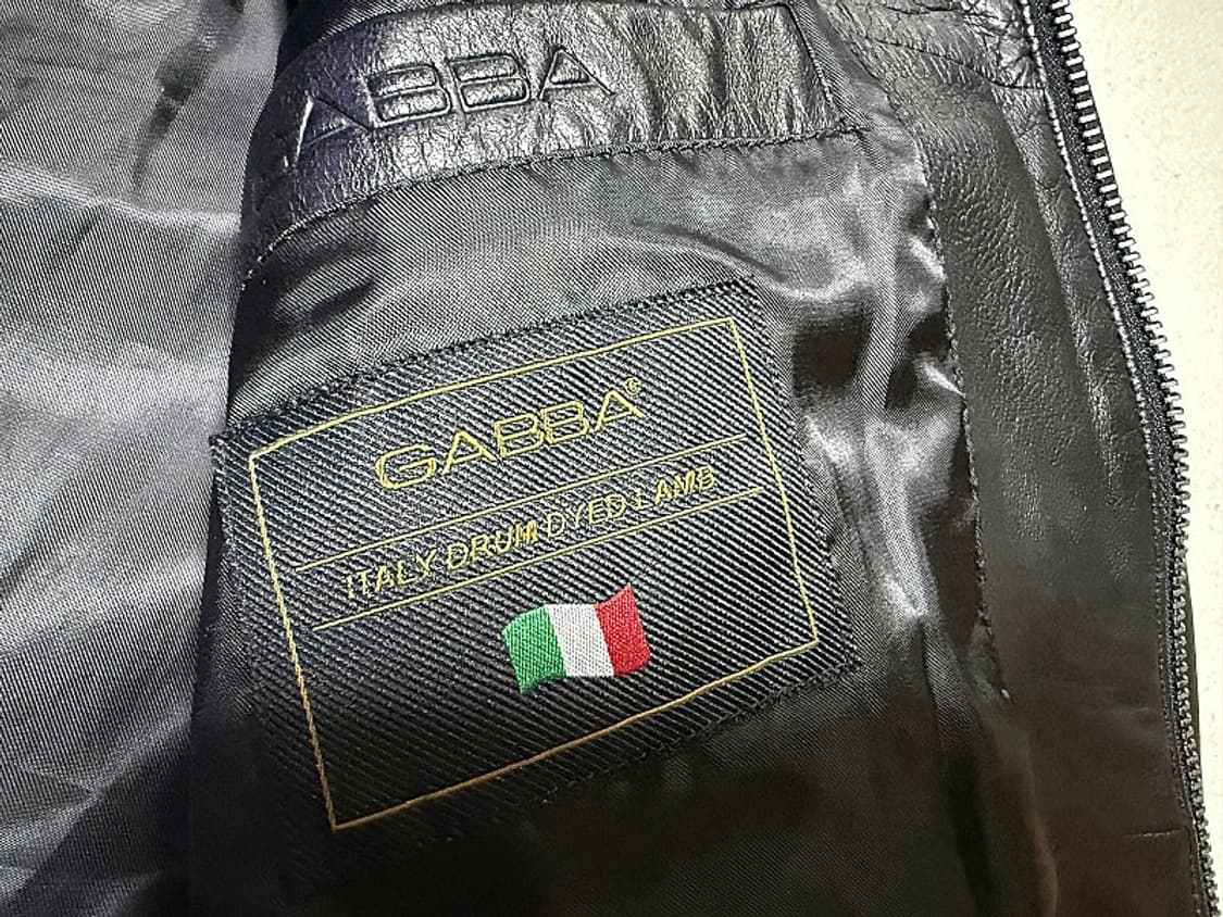 가바 GABBA 가죽 자켓 남성용 100사이즈 상품이미지7