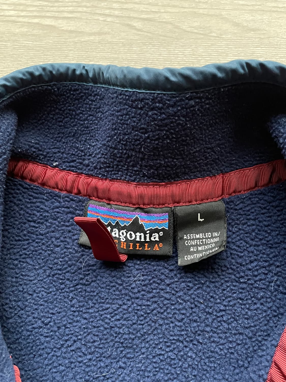 파타고니아 신칠라 네이비 블루 rare 빈티지 상품이미지3