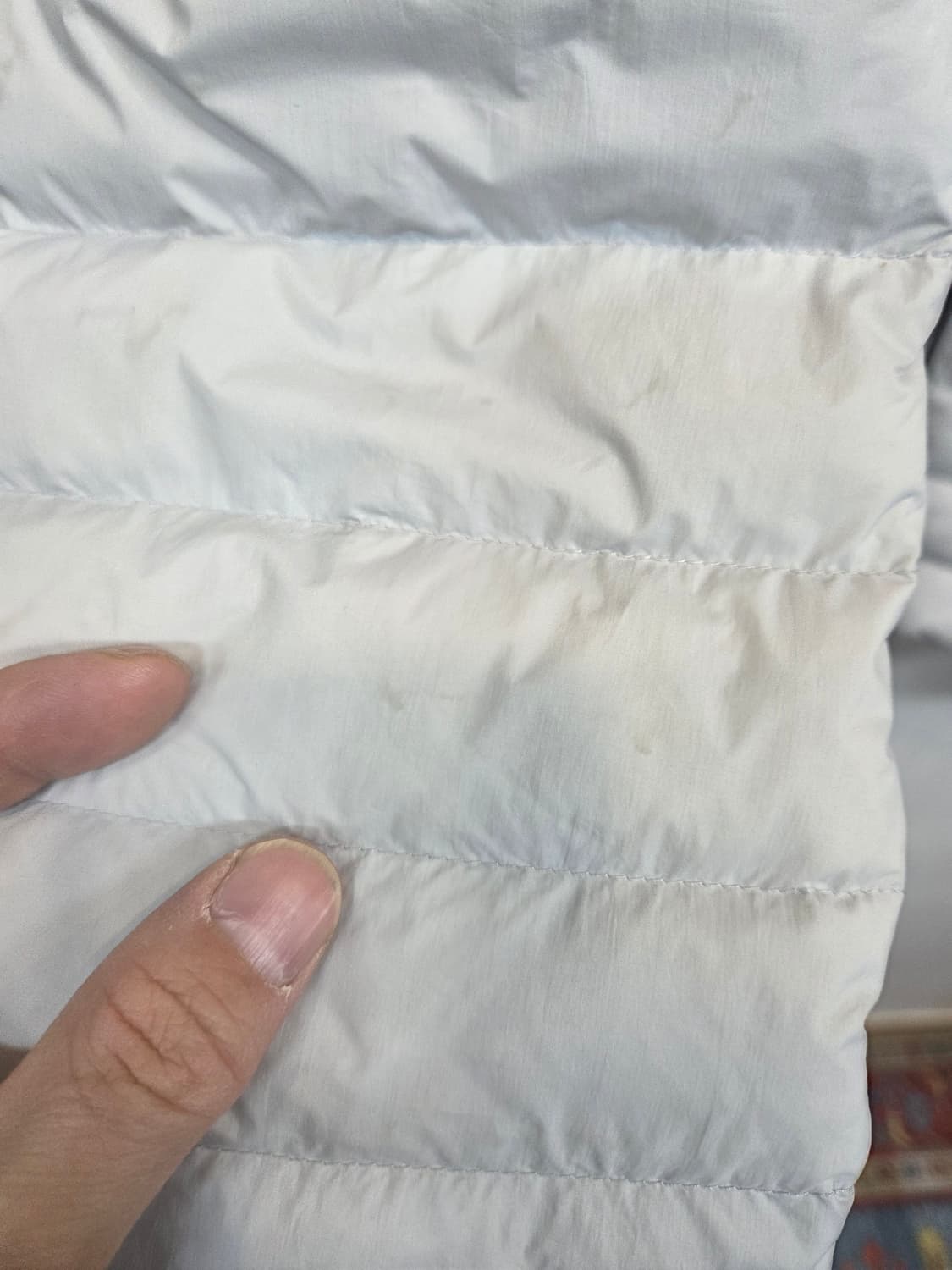 데상트 아우디 레플리카 구스다운 경량패딩 L 상품이미지7