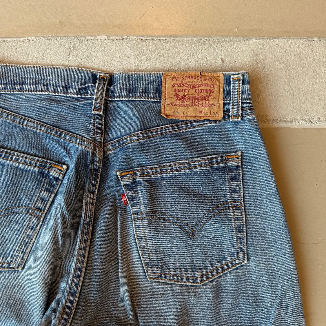 리바이스 590 데님 팬츠 상품이미지6