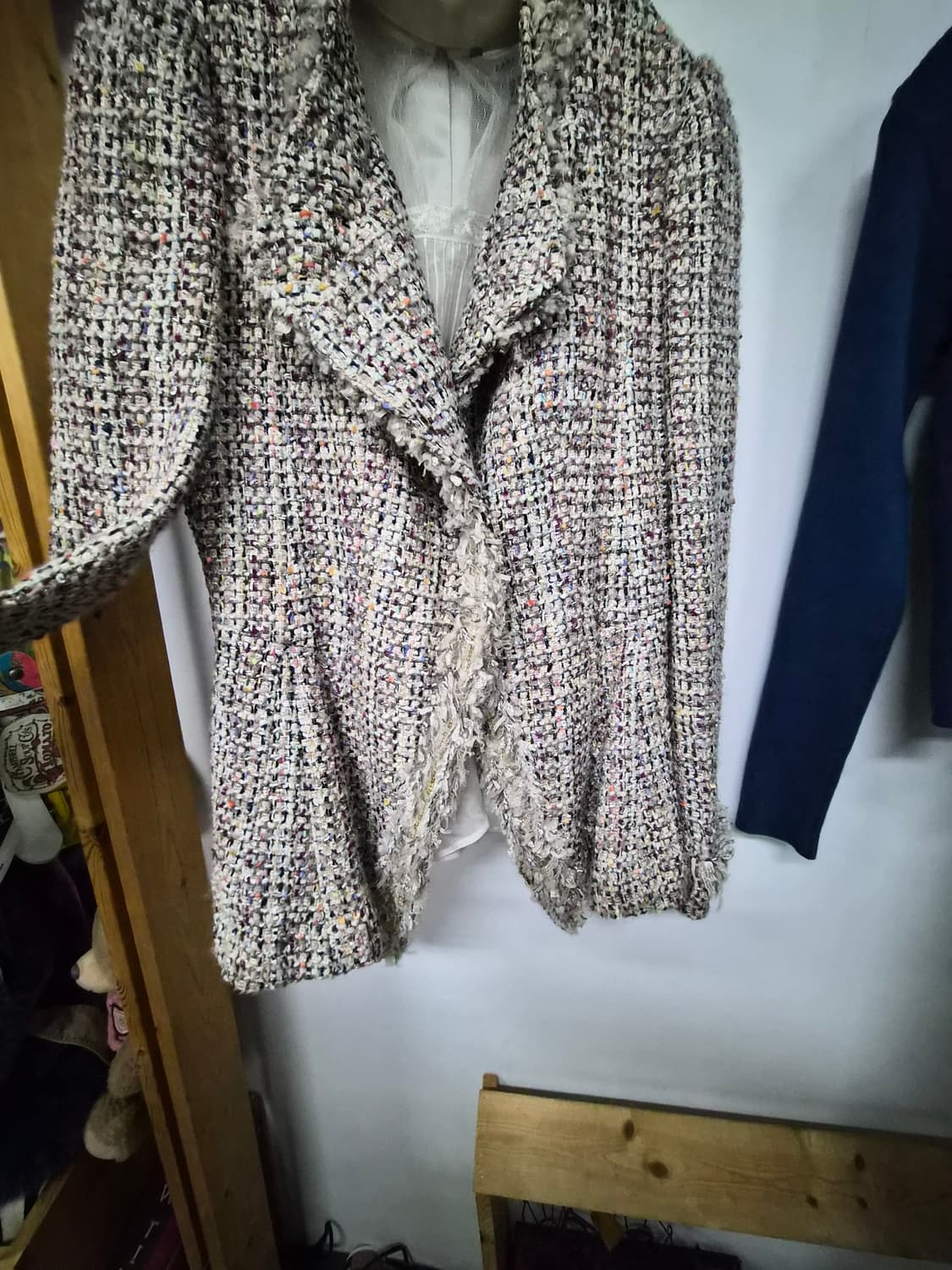 에고이스트 트위드 펨플럼자켓 상품이미지6