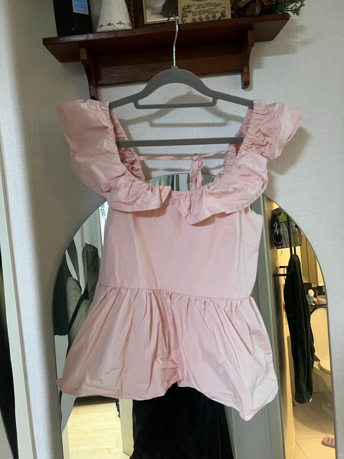 착샷O 5~6만원대 프릴 나시 블라우스 bl 상품이미지3