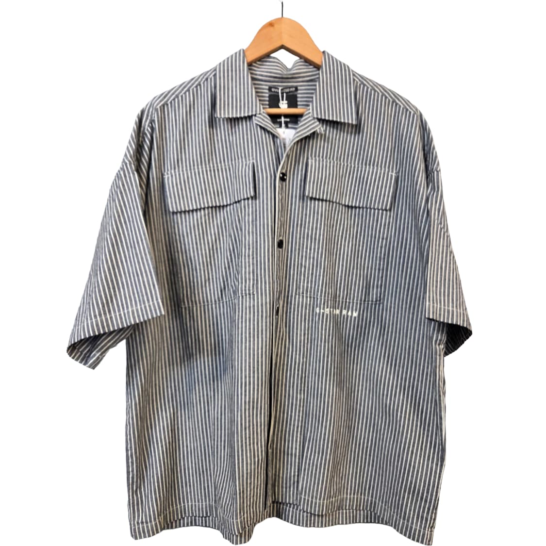 G-STAR RAW 스트라이프 반팔 OVERSIZE 셔츠(디피용) 상품이미지1