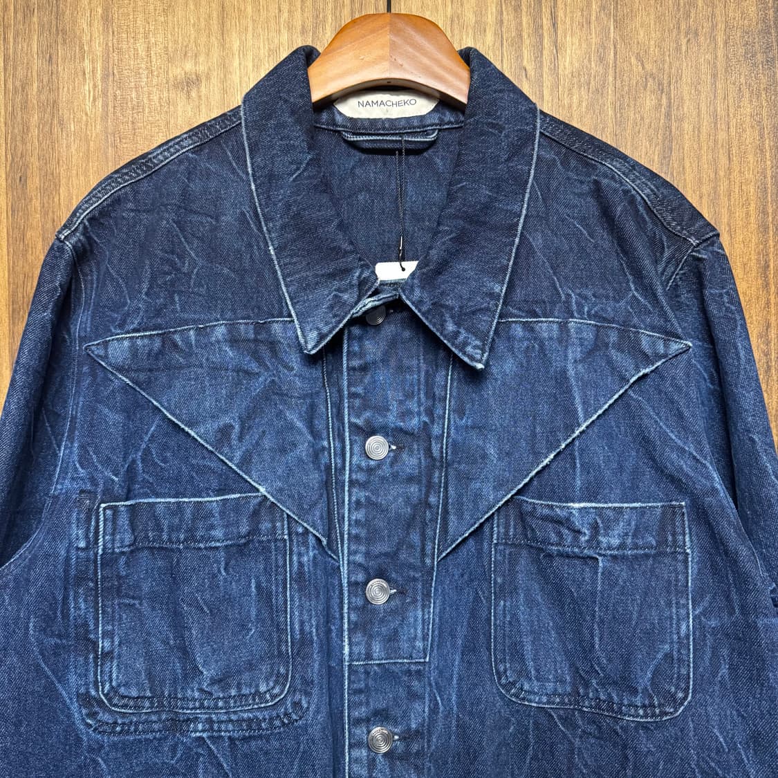 NAMACHEKO detail jean jacket 상품이미지3