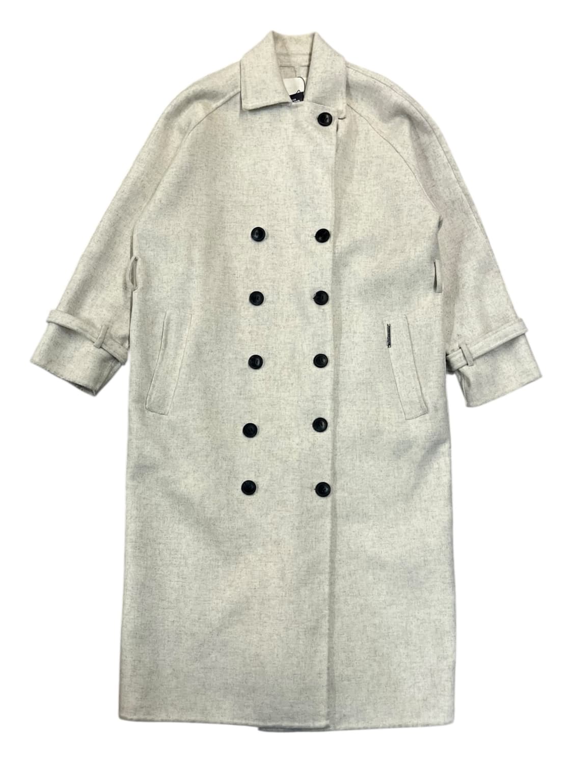 어나더라운지 롱코트 아이보리 S #csz2040 상품이미지3