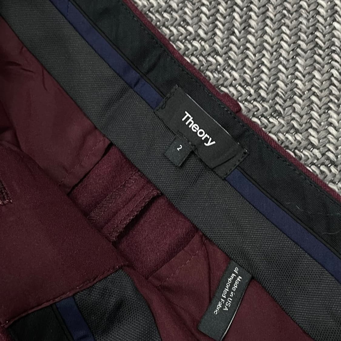  띠어리 모직슬랙스 v0001  상품이미지5