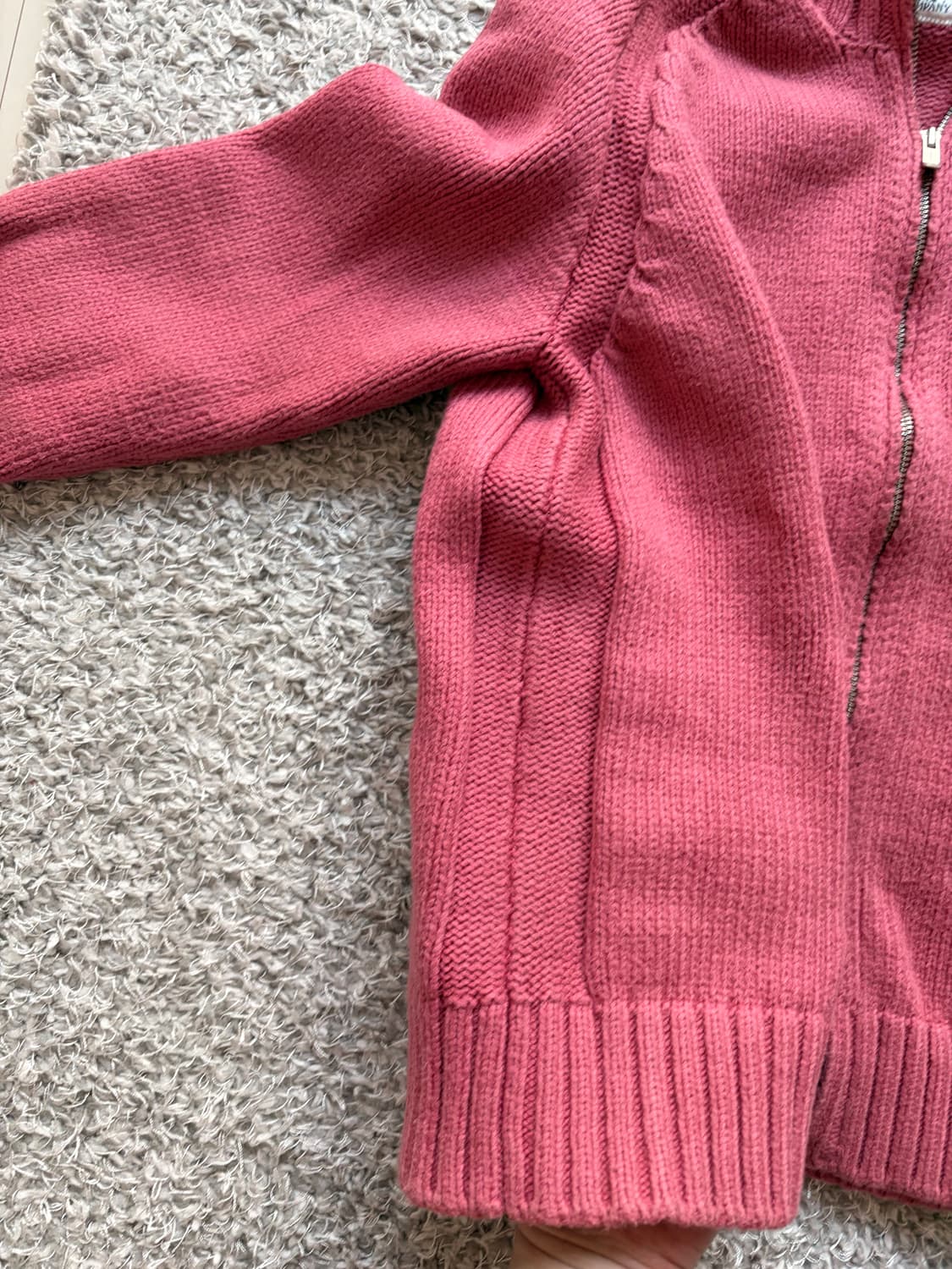 cp컴퍼니 니트집업 여성 100 상품이미지3