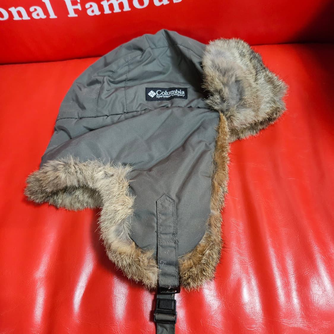 컬럼비아(Columbia) 00's 레빗퍼 카키 트루퍼햇 L size 상품이미지6