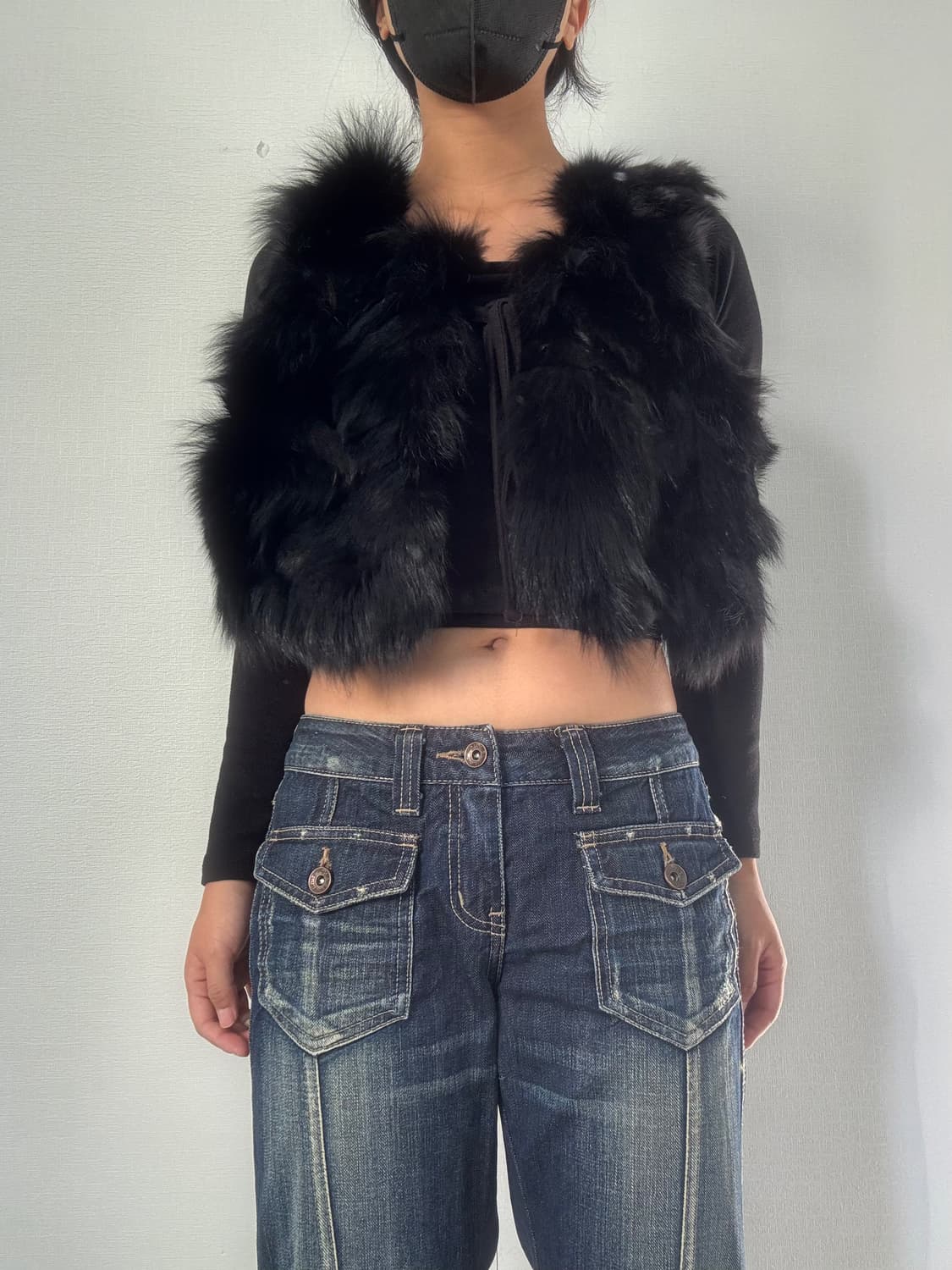 퍼 크롭 베스트 상품이미지2