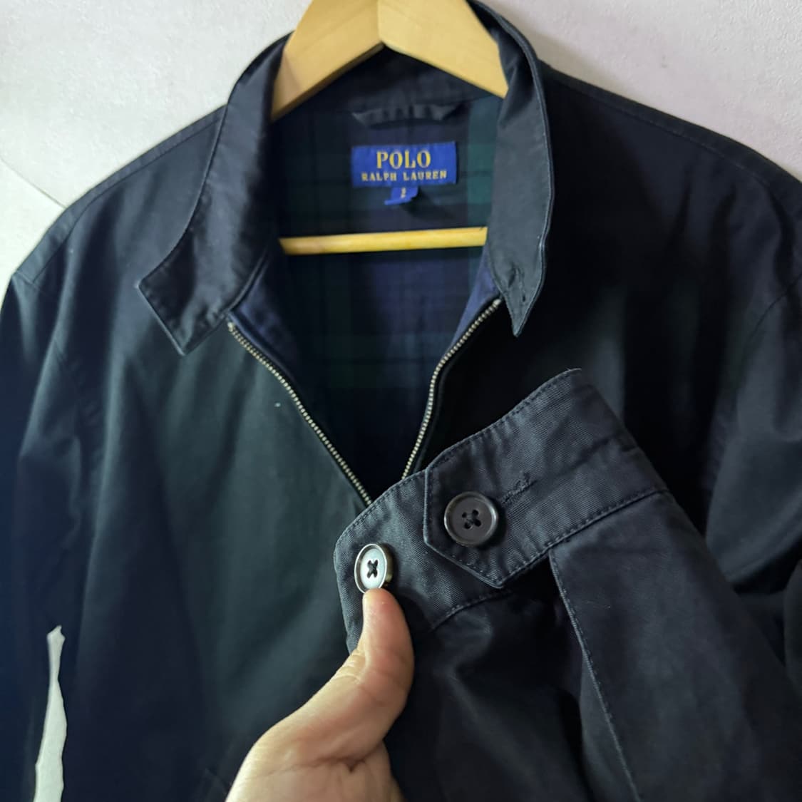 폴로 랄프로렌 바라쿠타 블루종 자켓 S (남성 100정도) 상품이미지7