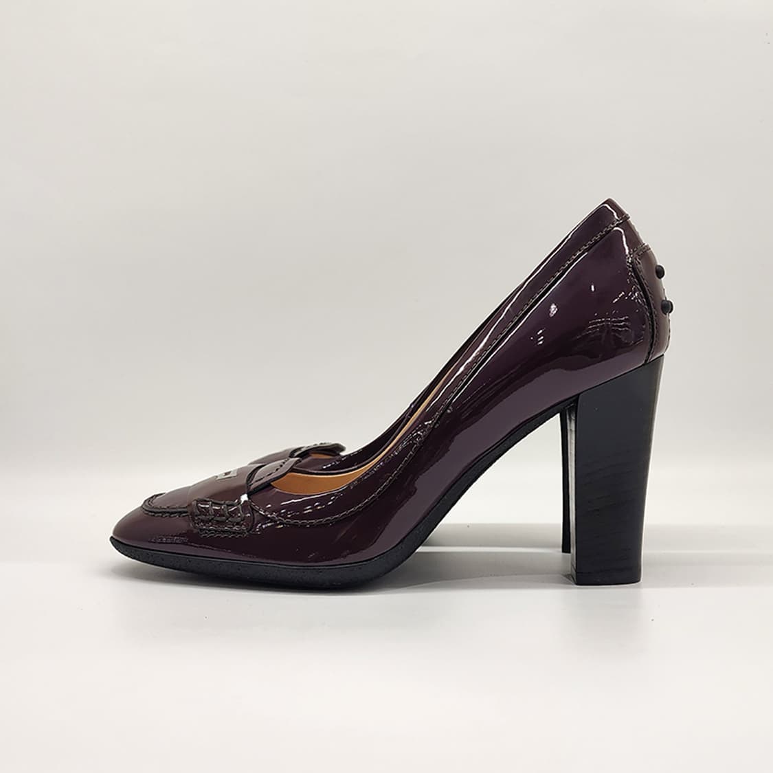 토즈 버건디 페이던트구두 35.5 상품이미지2