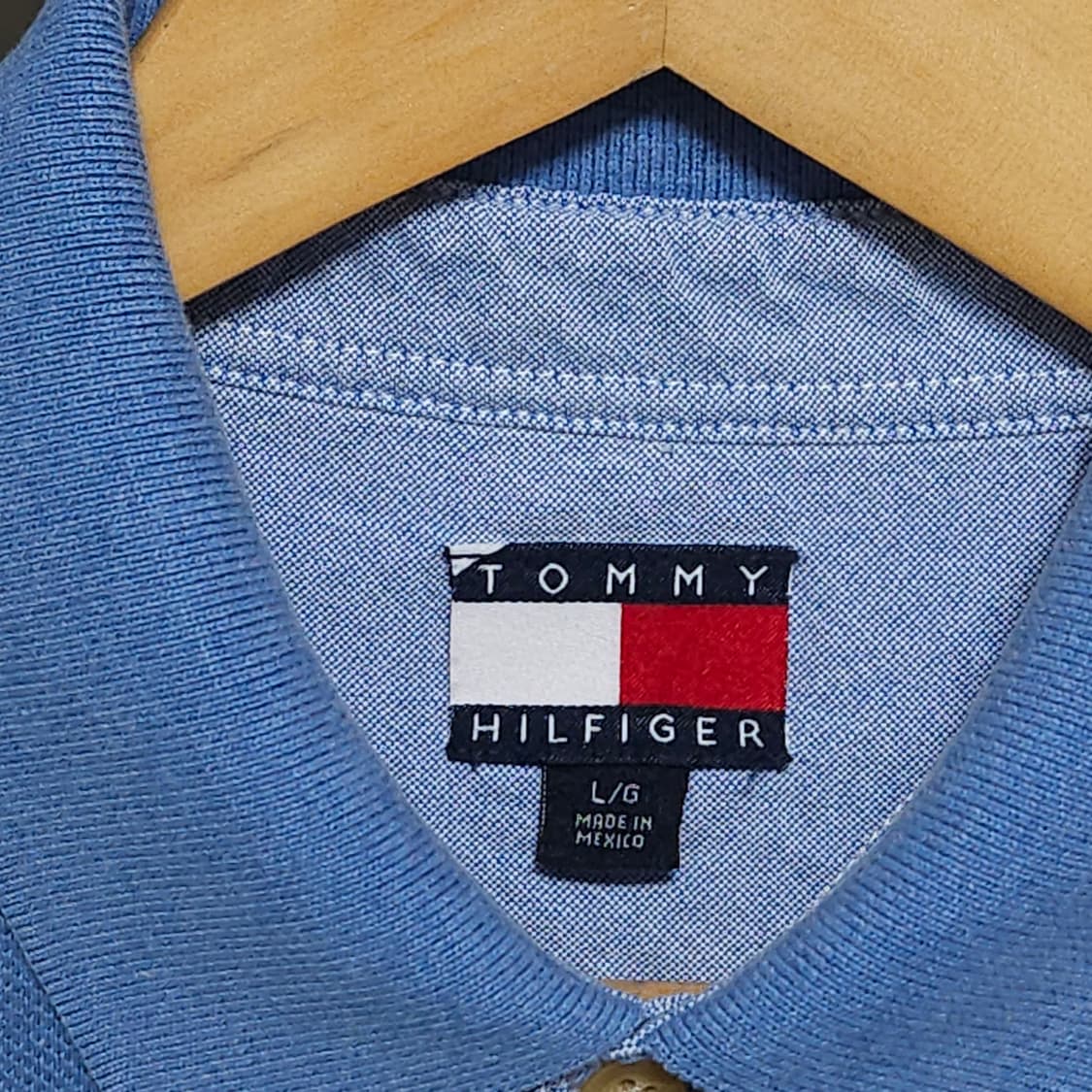 Tommy 타미 블루 PK 반팔 카라티 110 상품이미지3