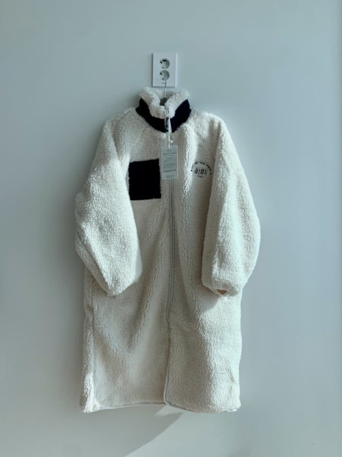 Oioi 롱 후리스 코트 상품이미지3