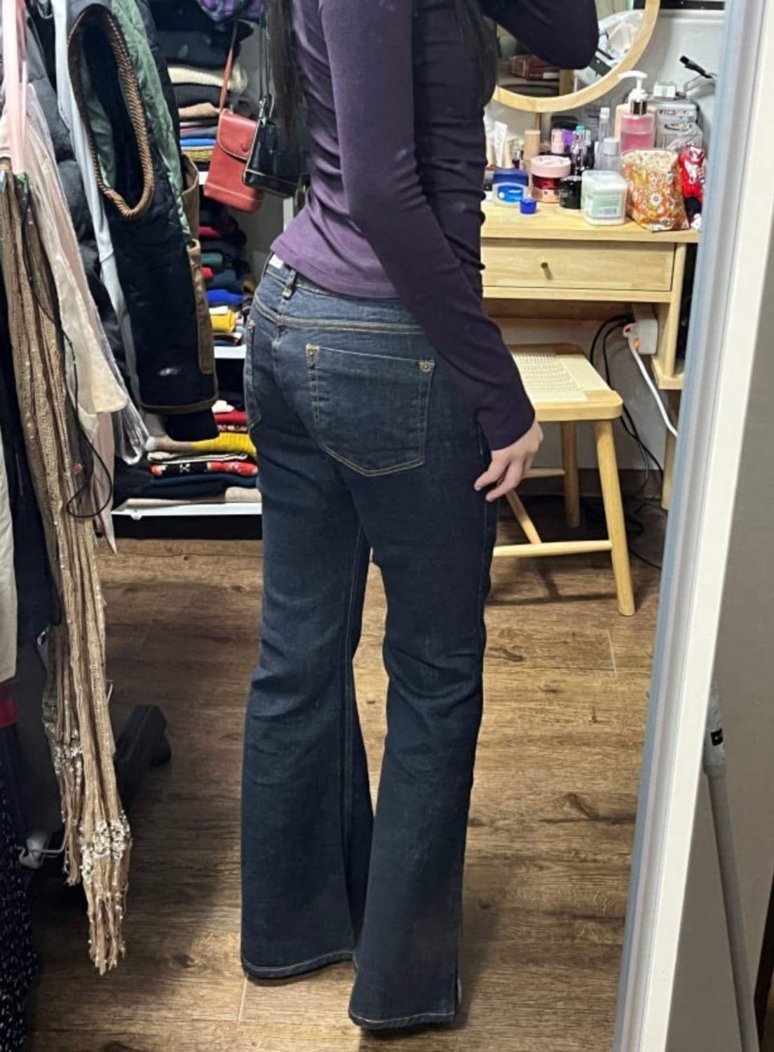 띵즈앤스터프 ootj 로우라이즈 부츠컷 청바지 상품이미지2