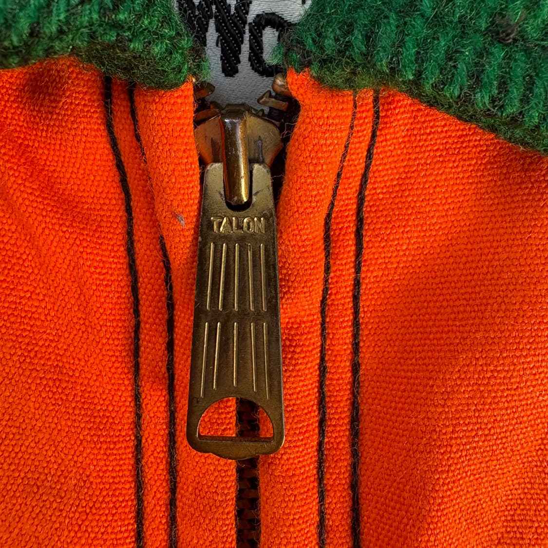 60~70s 울리치 Woolrich 컬러 블록 집업 헌팅 자켓 상품이미지8