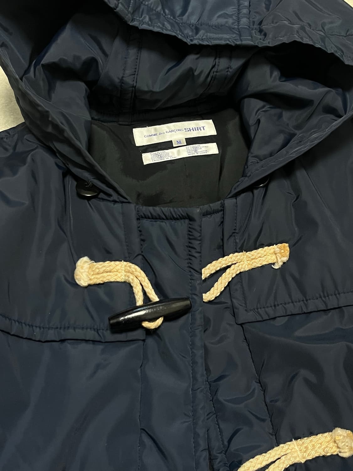 Comme des Garcons SHIRT 나일론 더플 코트 상품이미지3