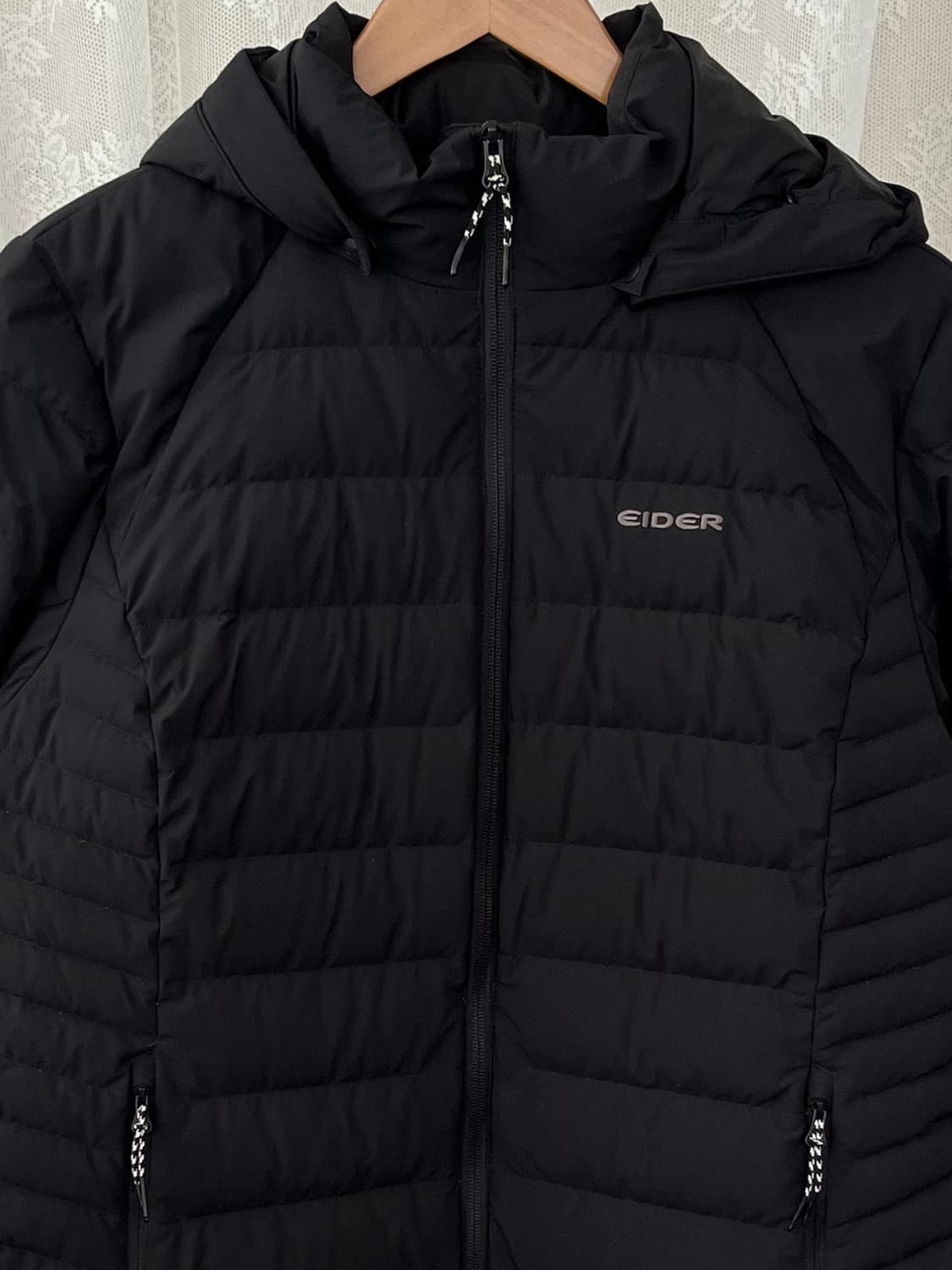 XXL) 아이더 23fw 에이미 경량 패딩 구스다운 블랙 상품이미지4